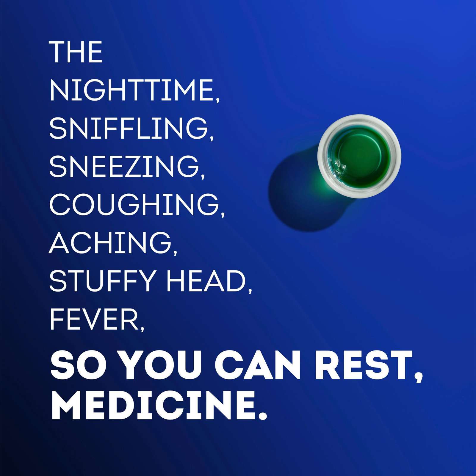 NyQuil COMPLETE Cold, Flu, and Congestion Medicine, 354 mL, Original Flavor