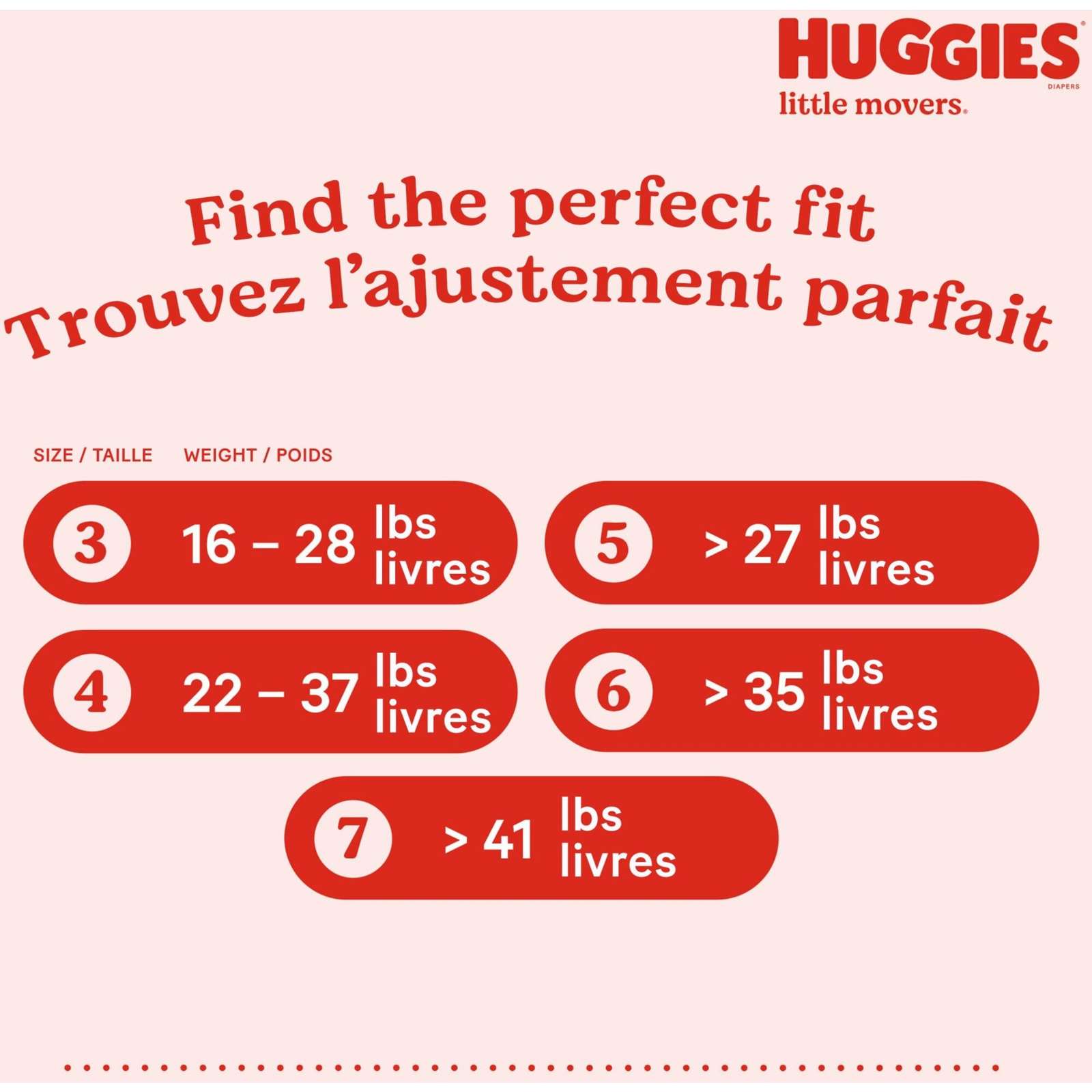 Huggies Little Movers Baby Diapers, Size 3, 68 Count