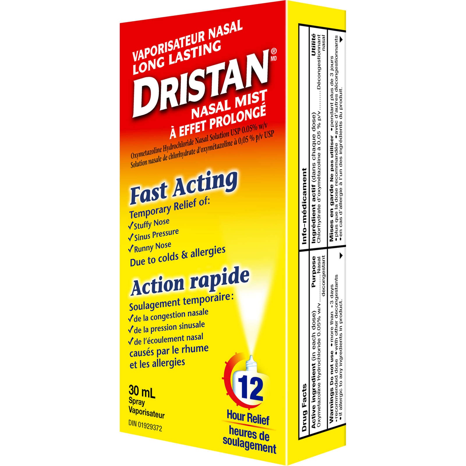 Nasal Mist Spray Long Lasting 30 ml