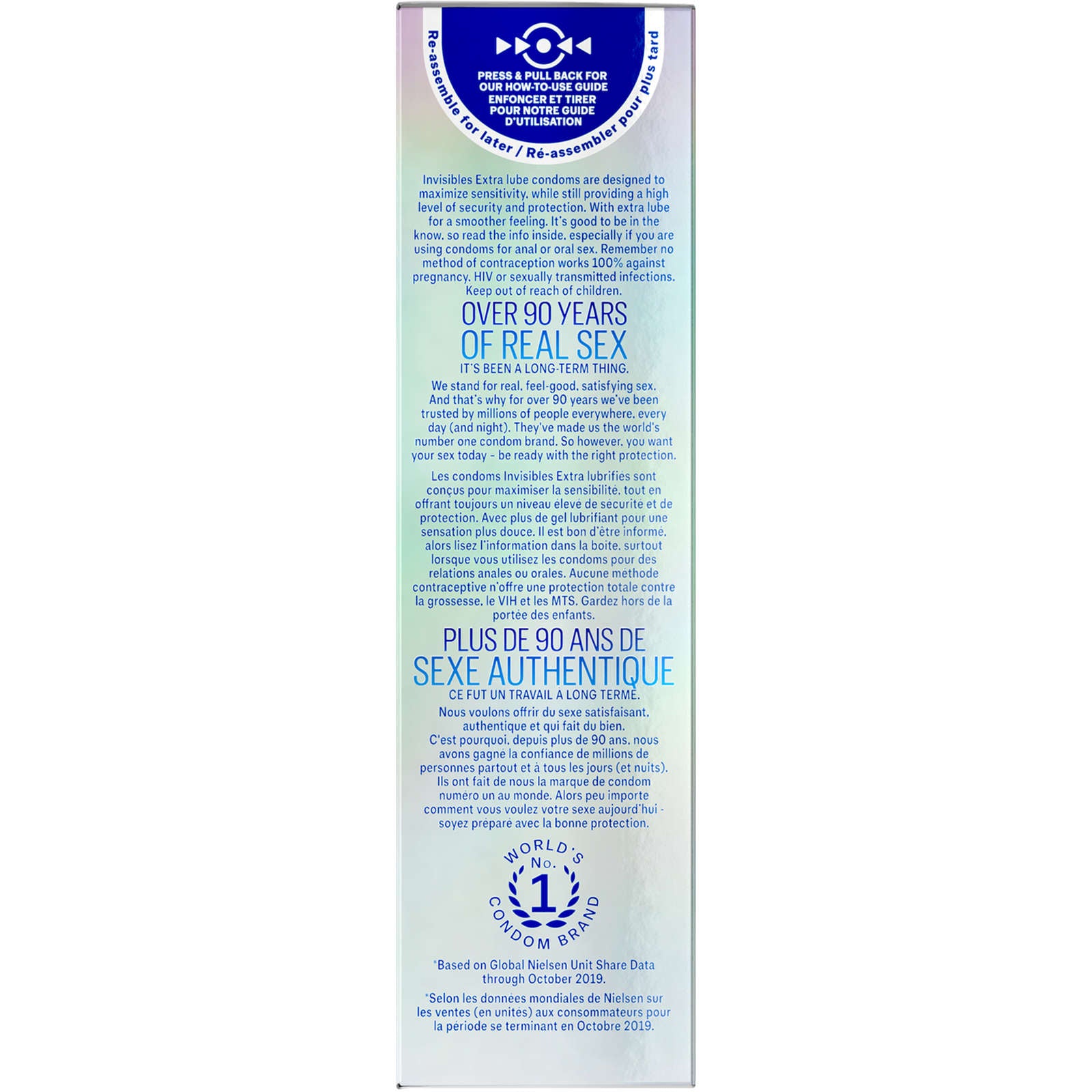 Durex Invisible Extra Thin, Extra Smooth Condoms