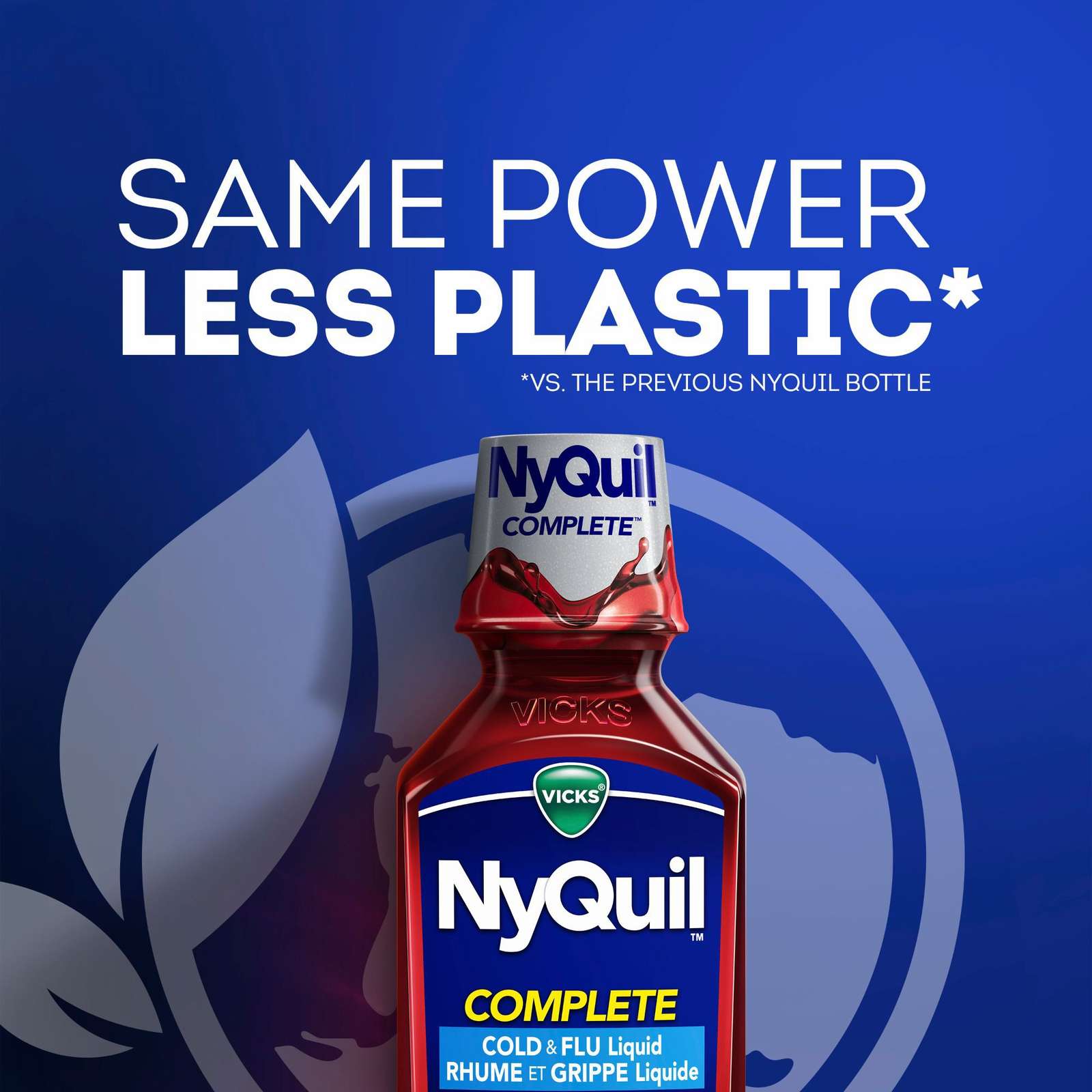 NyQuil COMPLETE Cold, Flu, and Congestion Medicine, 354 mL, Berry Flavor