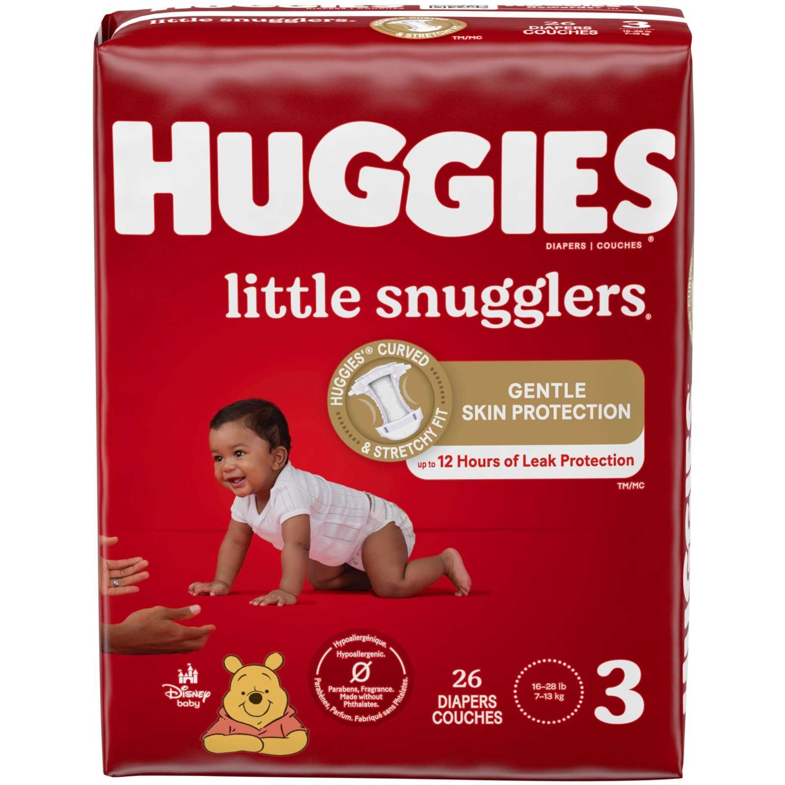 Little Snugglers Diapers, Size 3