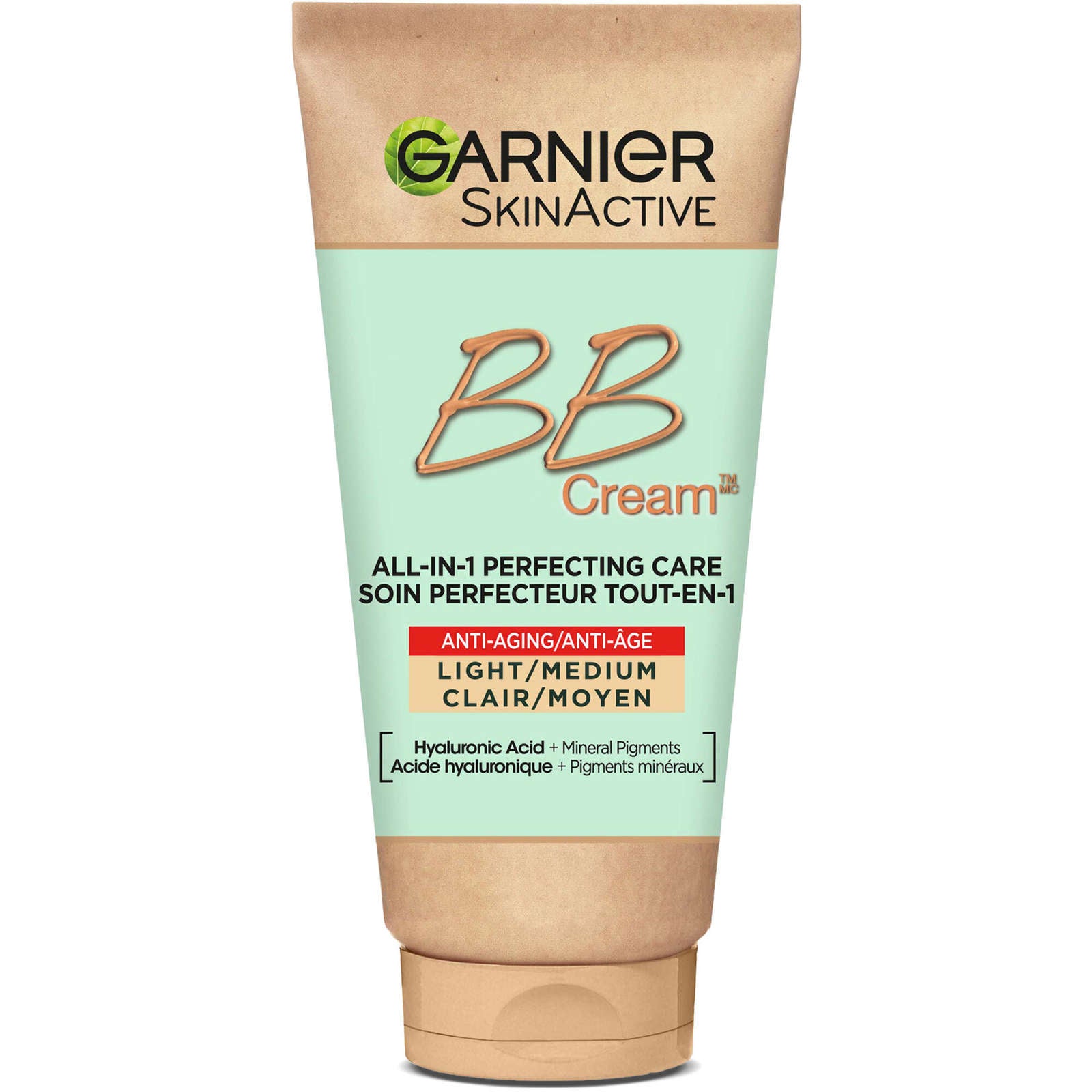 SkinActive BB Cream Anti-Aging with Hyaluronic Acid & Aloe