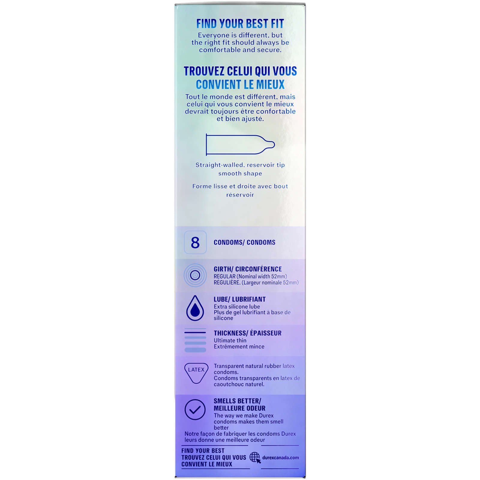 Durex Invisible Extra Thin, Extra Smooth Condoms
