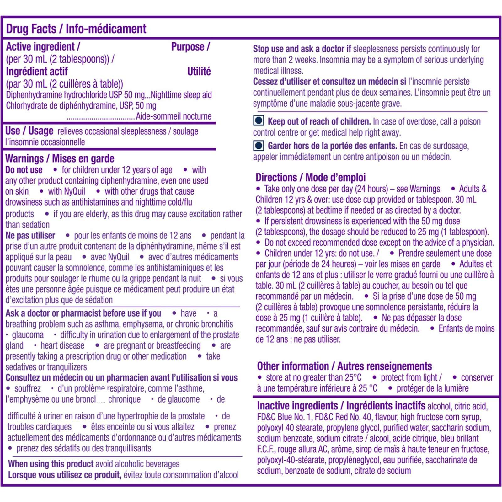 ZzzQuil Nighttime Sleep Aid Liquid, Warming Berry, 177 mL