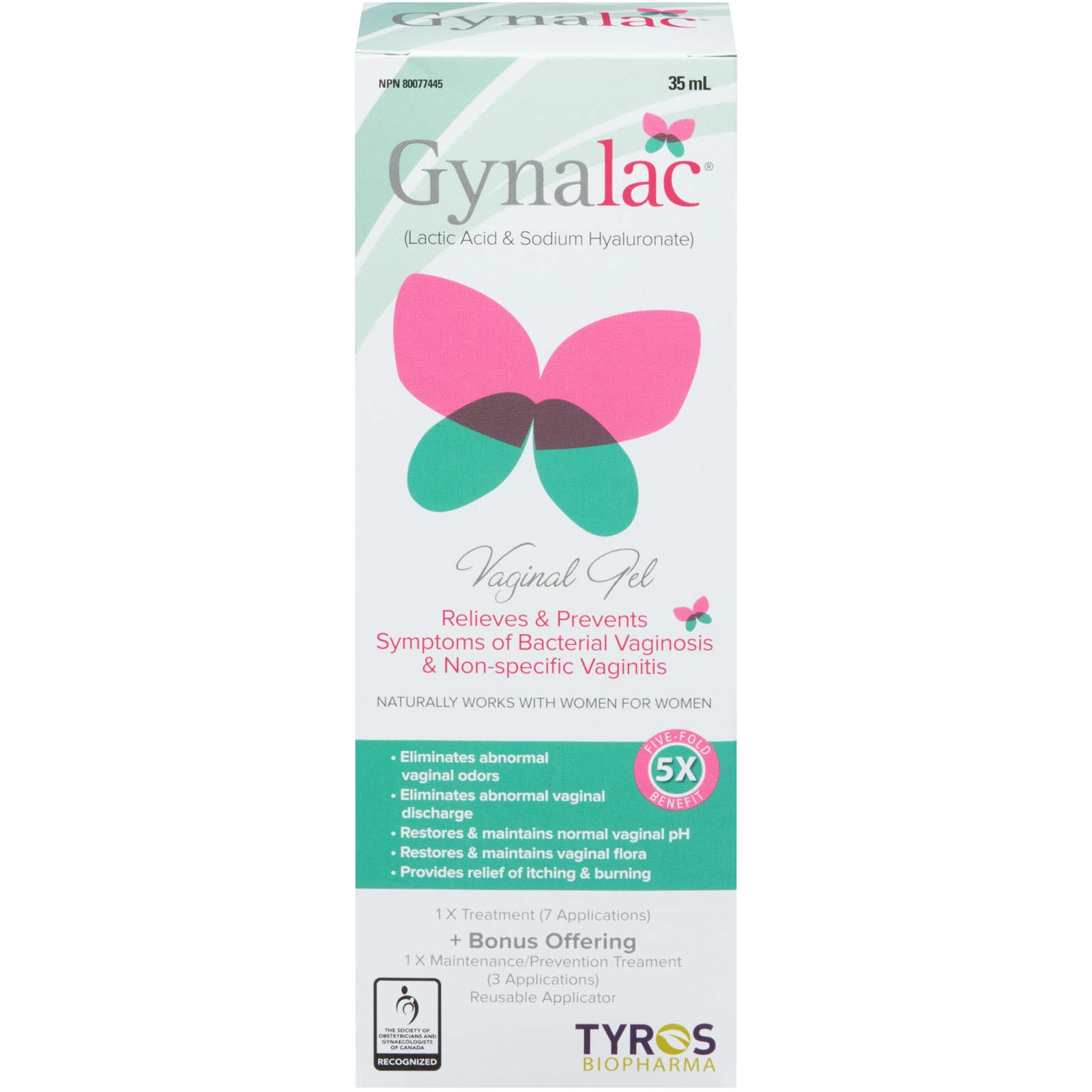 Gynalac Vaginal Gel