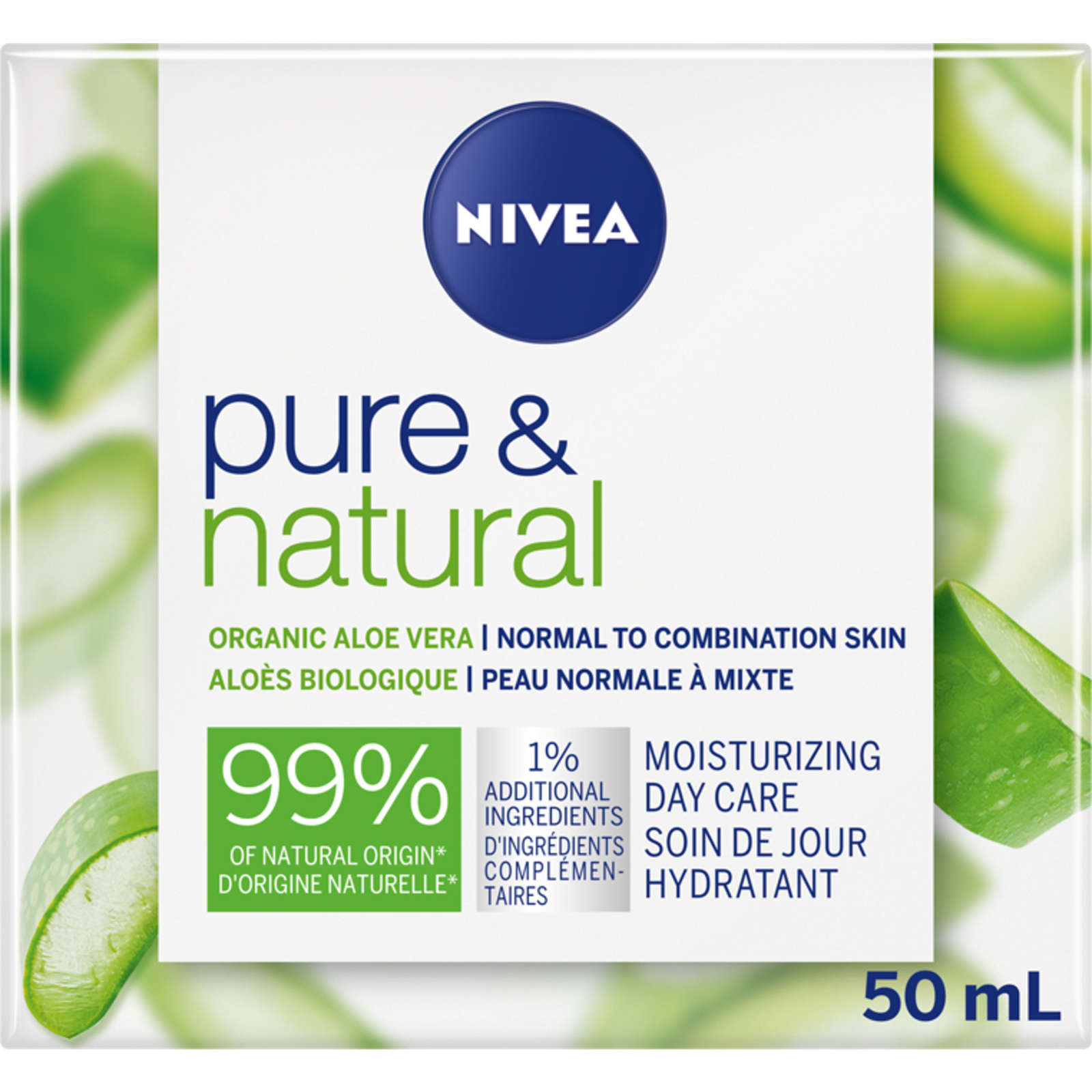 Pure & Natural Moisturizing Day Care, 50 mL