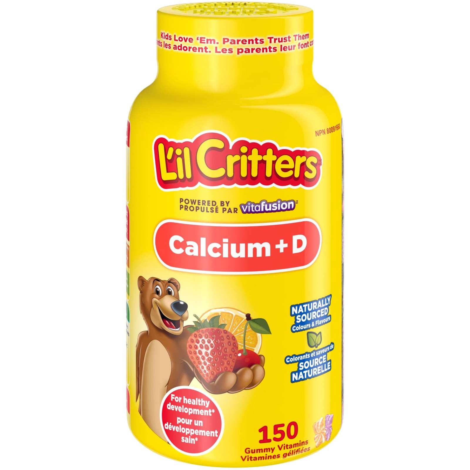 Calcium + D Gummy Vitamins