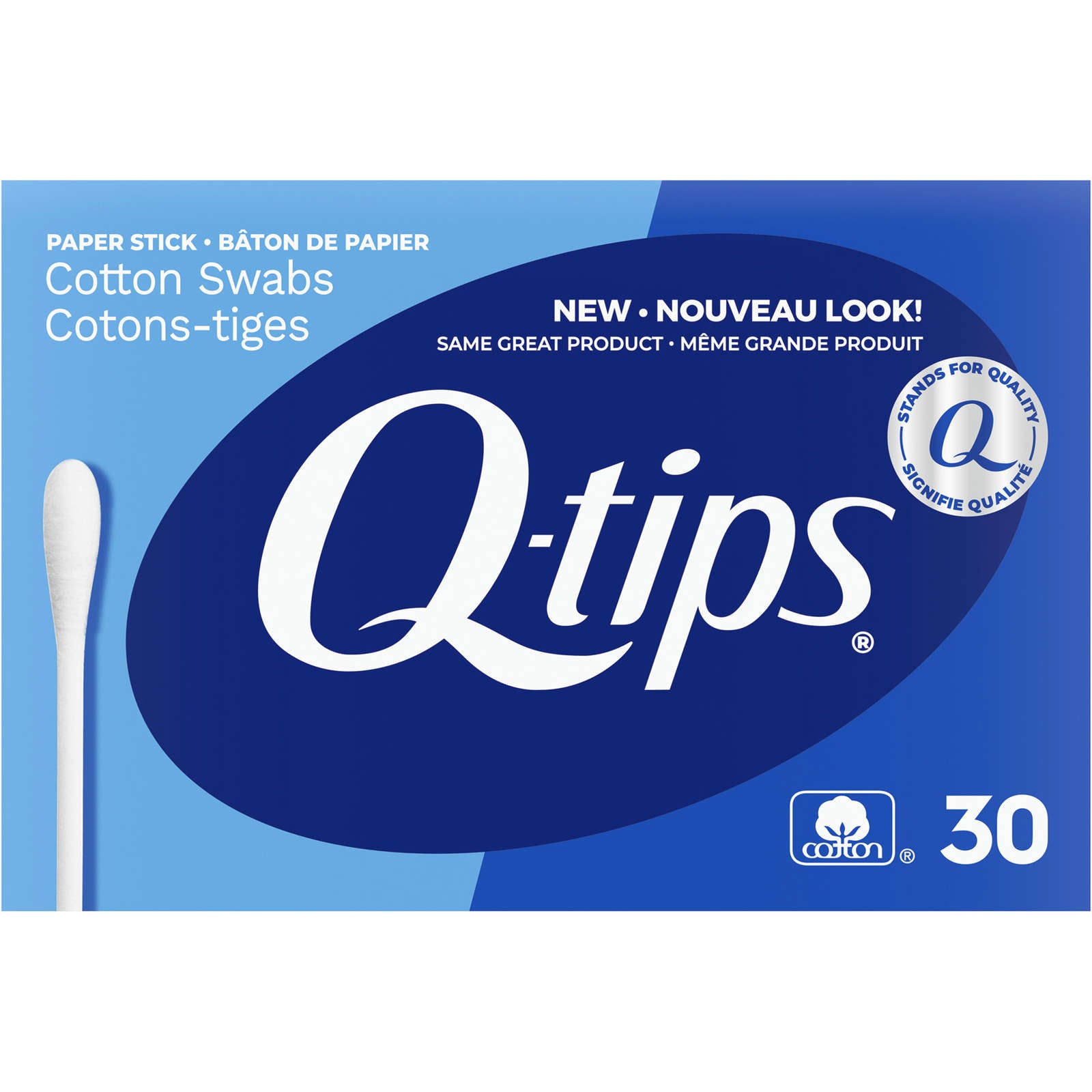 Q-tips Cotton Swabs 30 ct