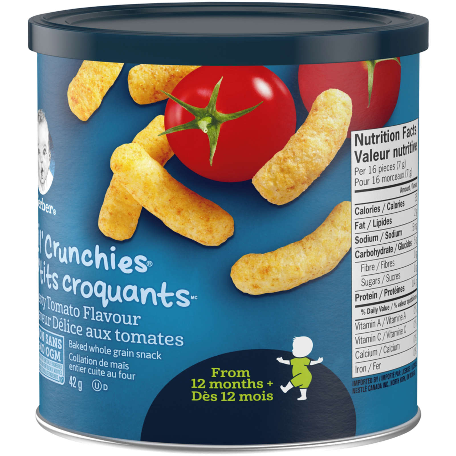 LIL’ CRUNCHIES, Zesty Tomato, Toddler Snacks