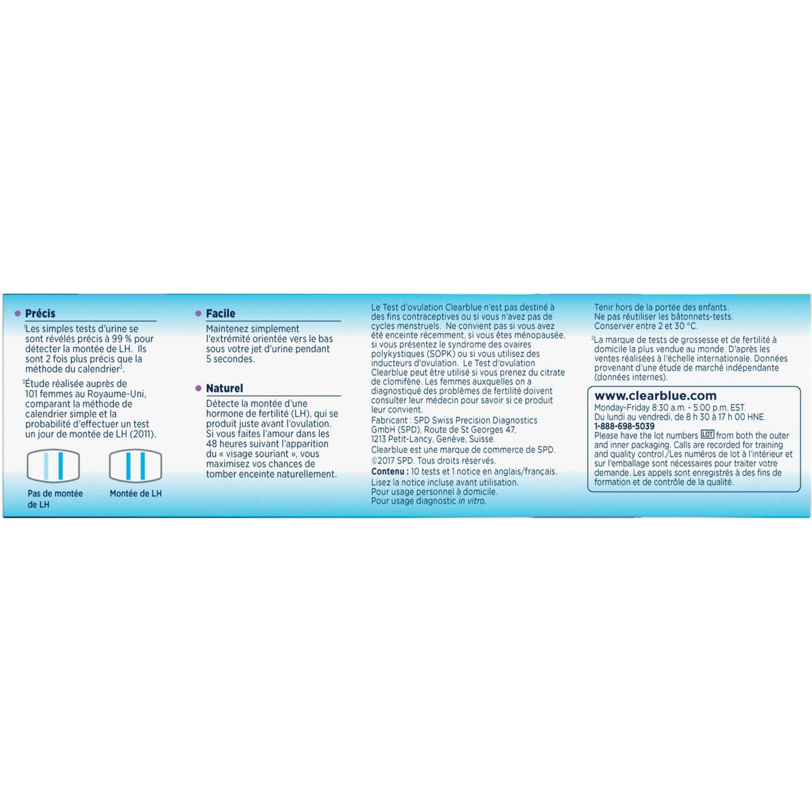 Easy Ovulation Predictor Kit, 10 Ovulation Tests