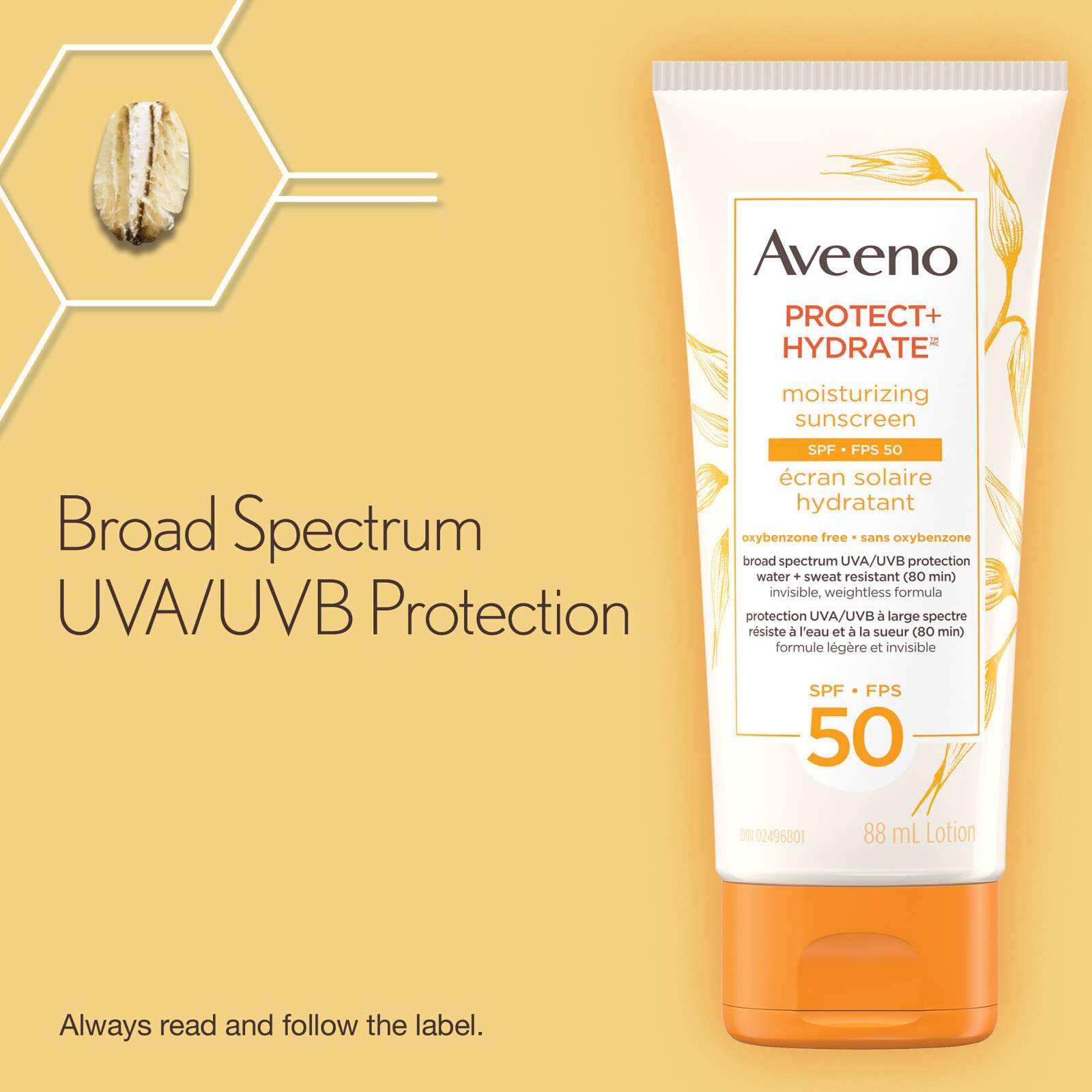 Protect & Hydrate Moisturizing Sunscreen SPF 50