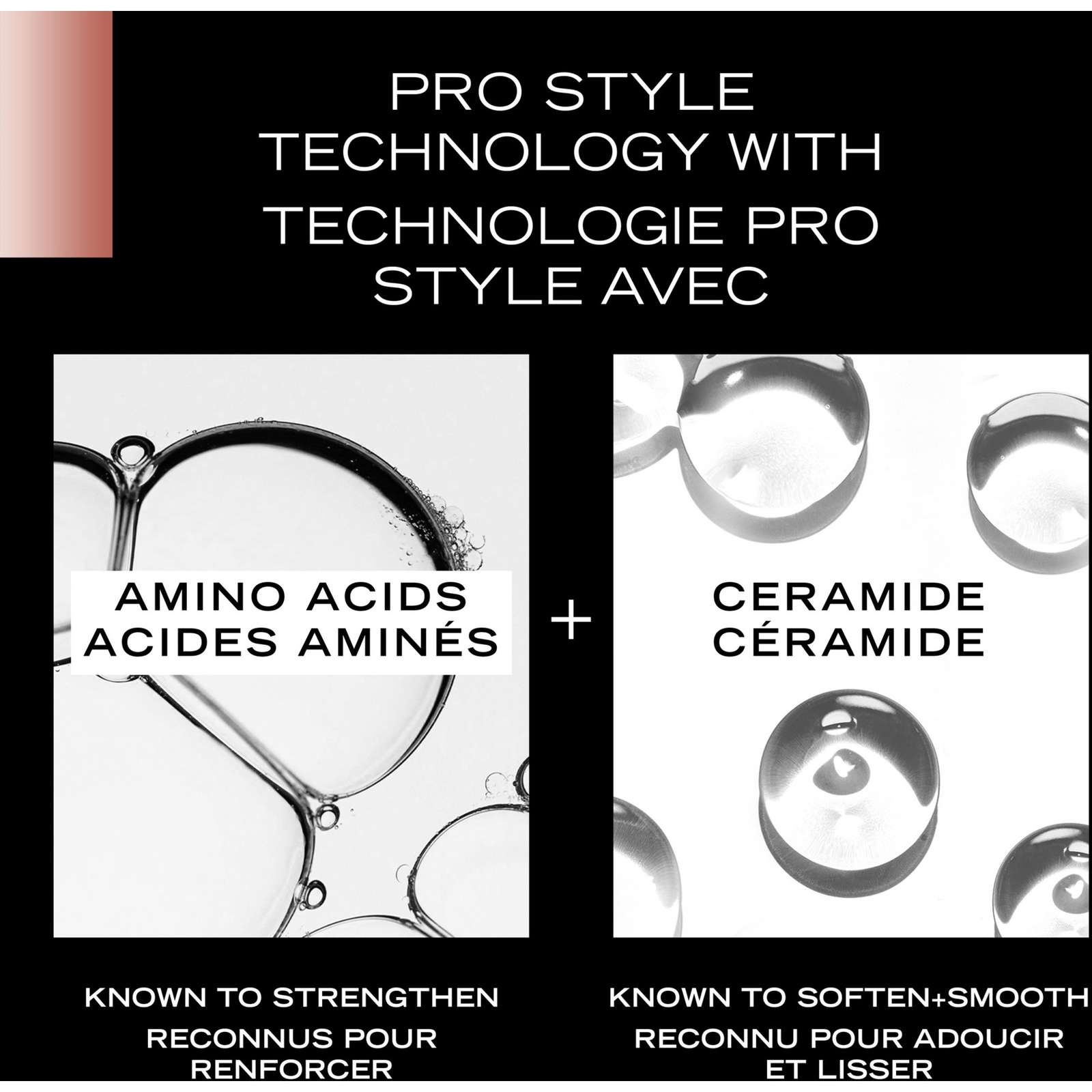 Keratin Smooth Colour Shampoo for coloured hair Anti-Fade formulated with Pro Style Technology™