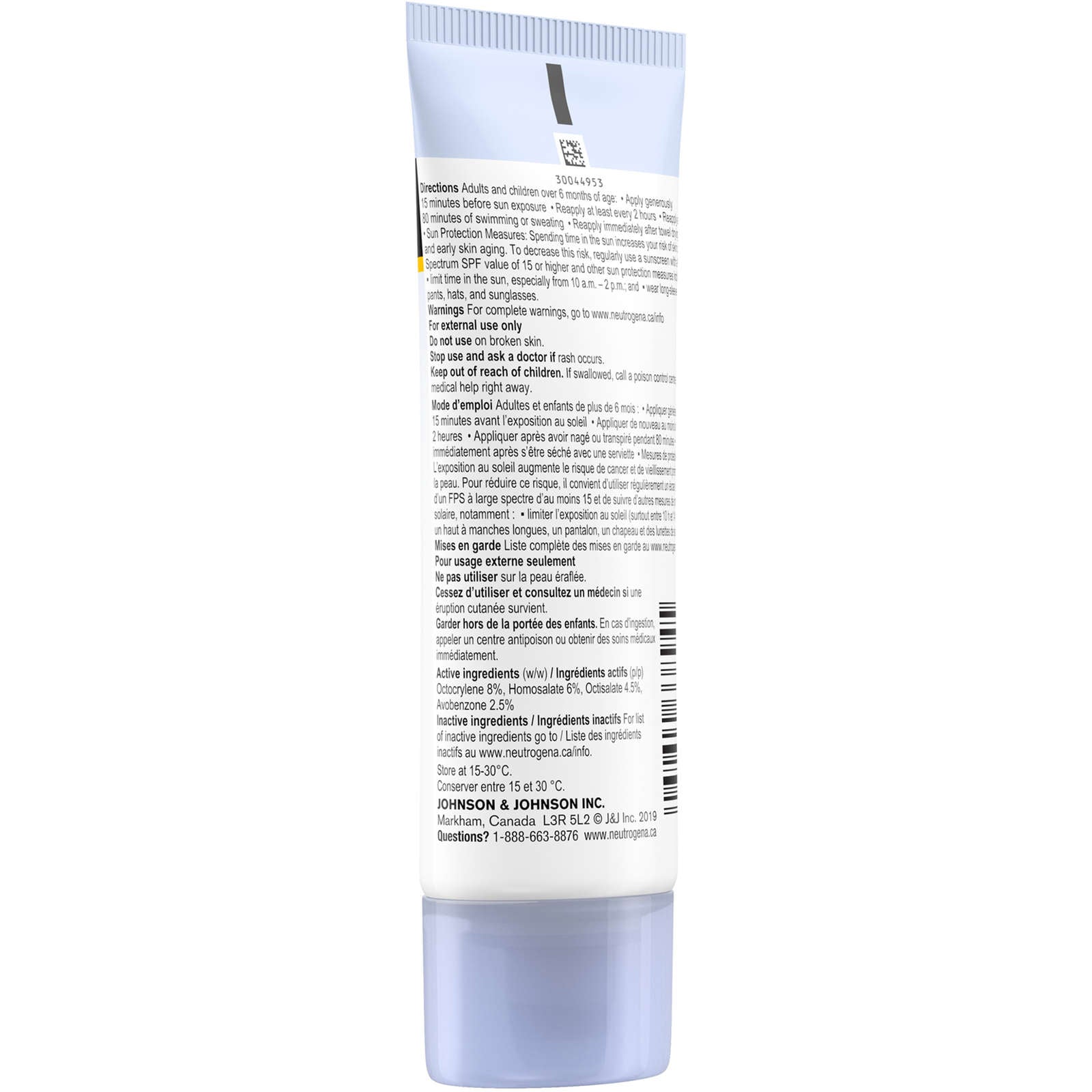 Sunscreen Lotion SPF 30, Ultra Sheer Dry-Touch