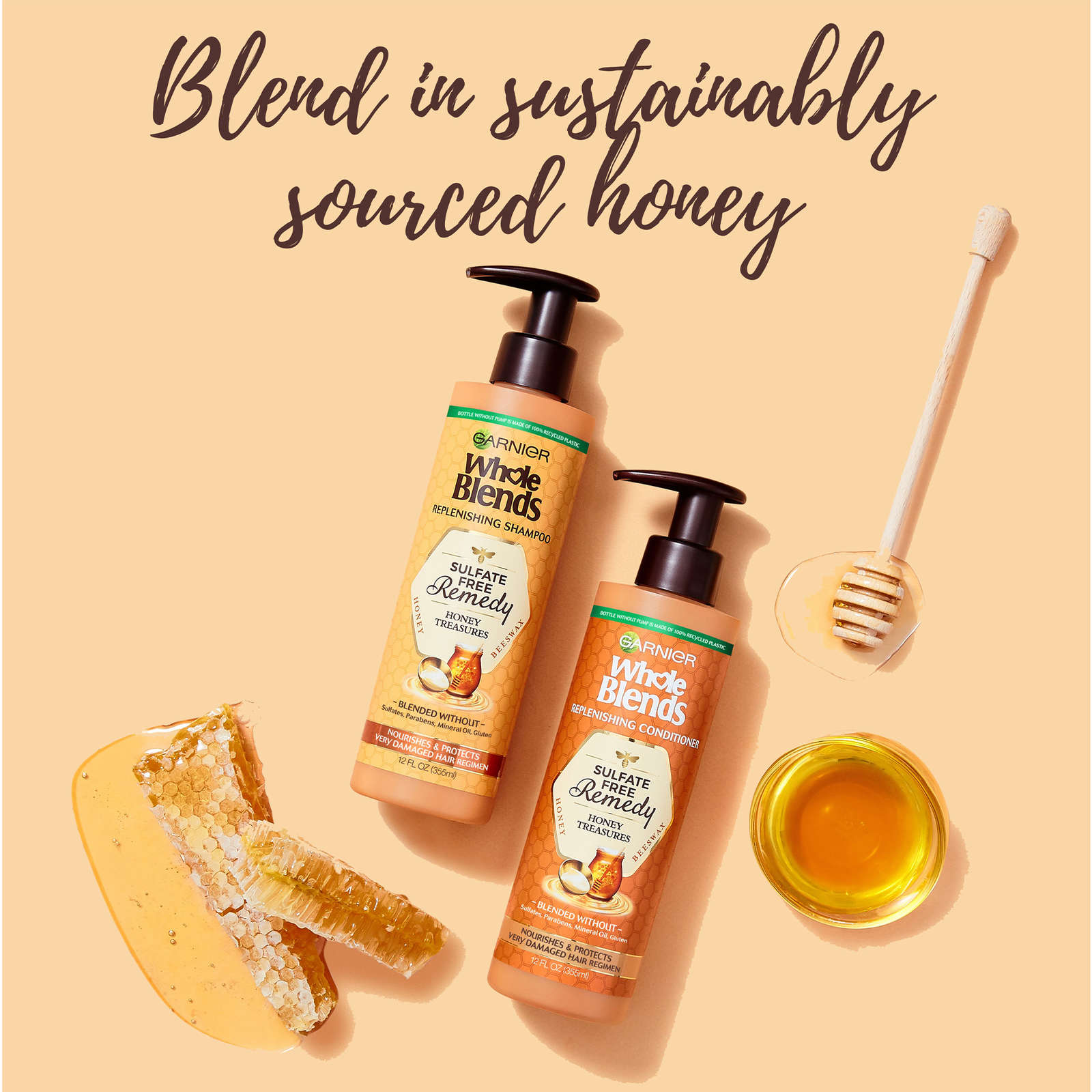 Whole Blends Sulfate-Free Honey Treasures Conditioner