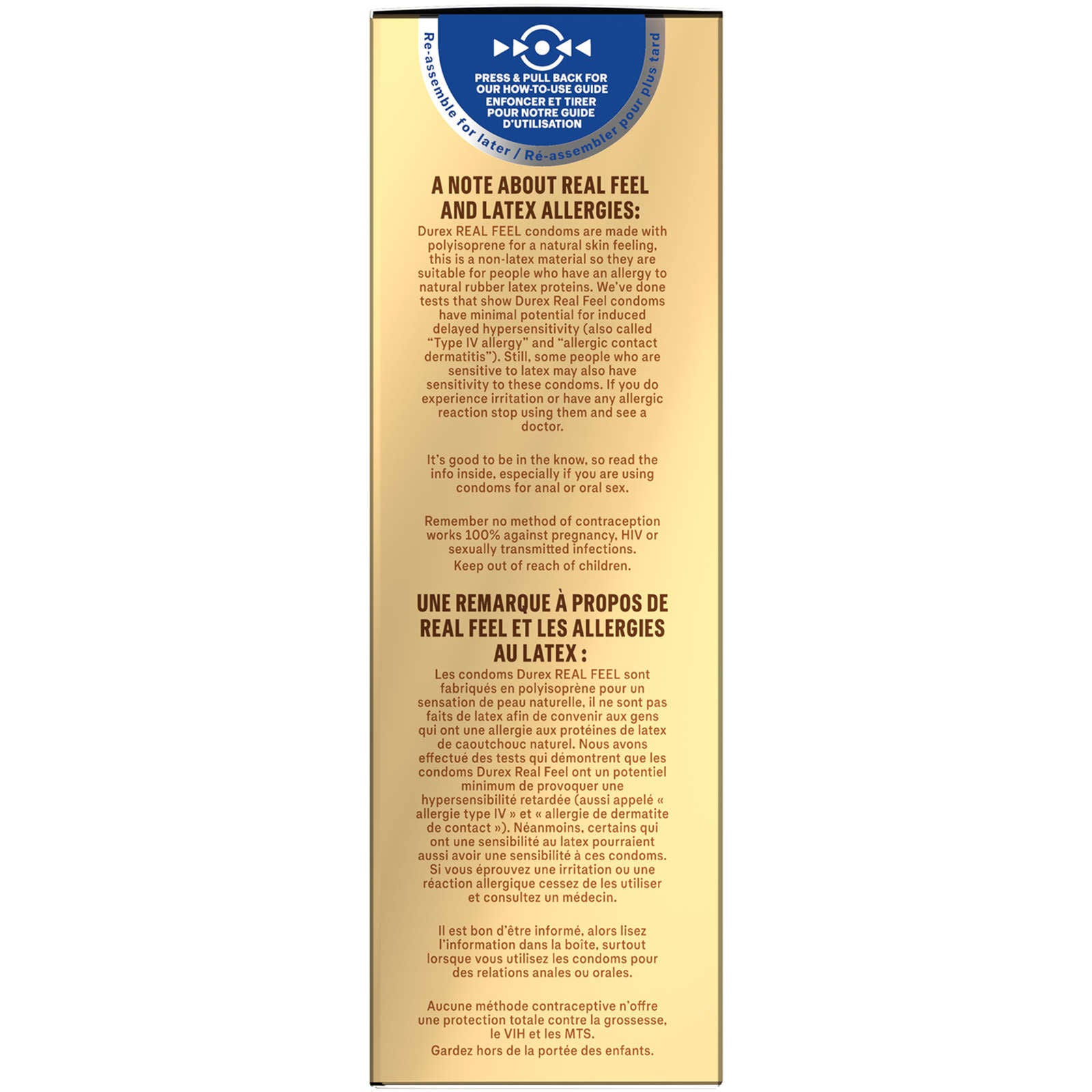 Durex Real Feel Latex Free Condoms