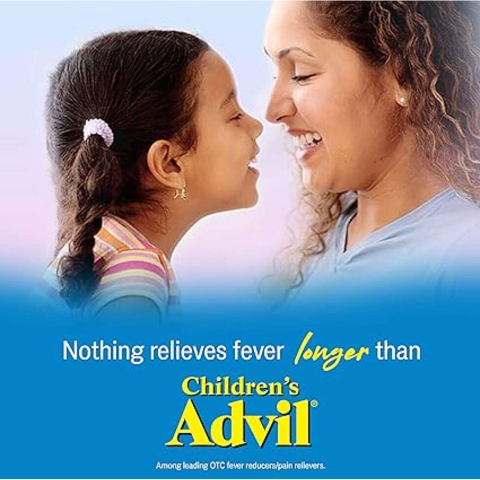 Children's Advil Fever and Pain Relief Ibuprofen Oral Suspension, Dye Free, Bubble Gum, 230 mL