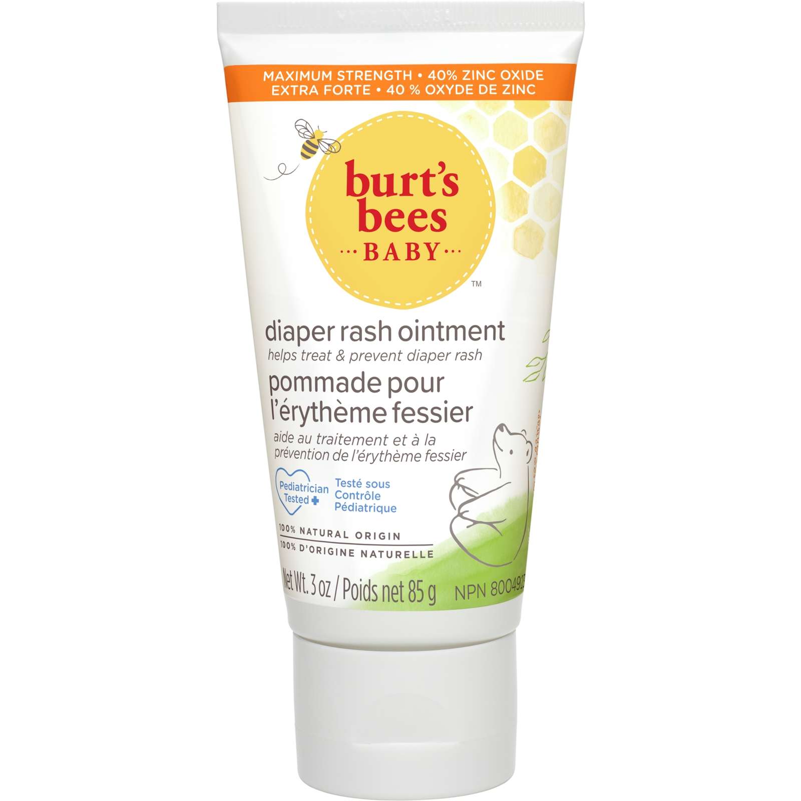 Burt’s Bees Baby 100% Natural Diaper Rash Ointment, 85g