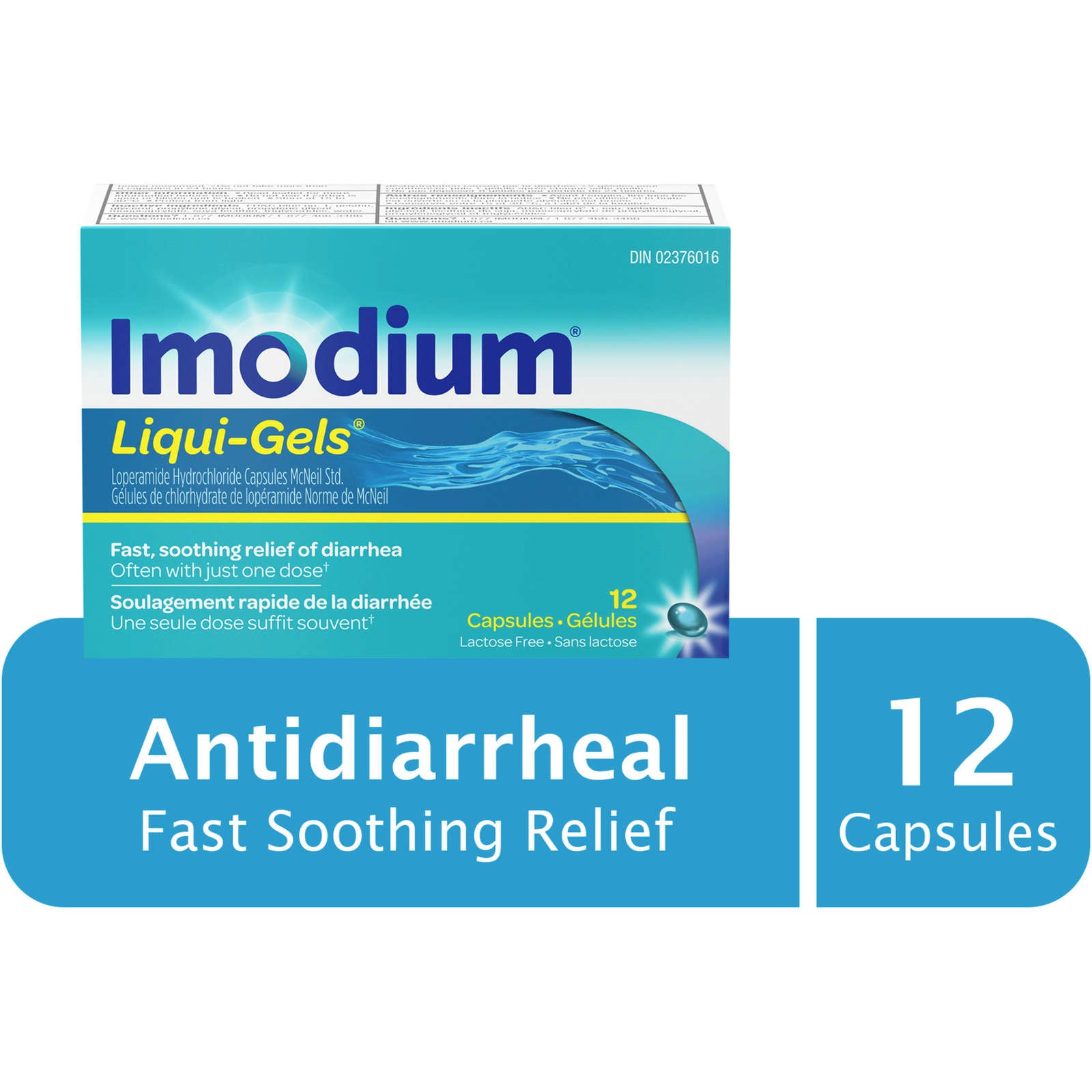 Imodium Liquid Gels 12s