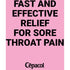 Cepacol® Children’s Fruity Strawberry, Sore Throat Lozenges, 36 ct