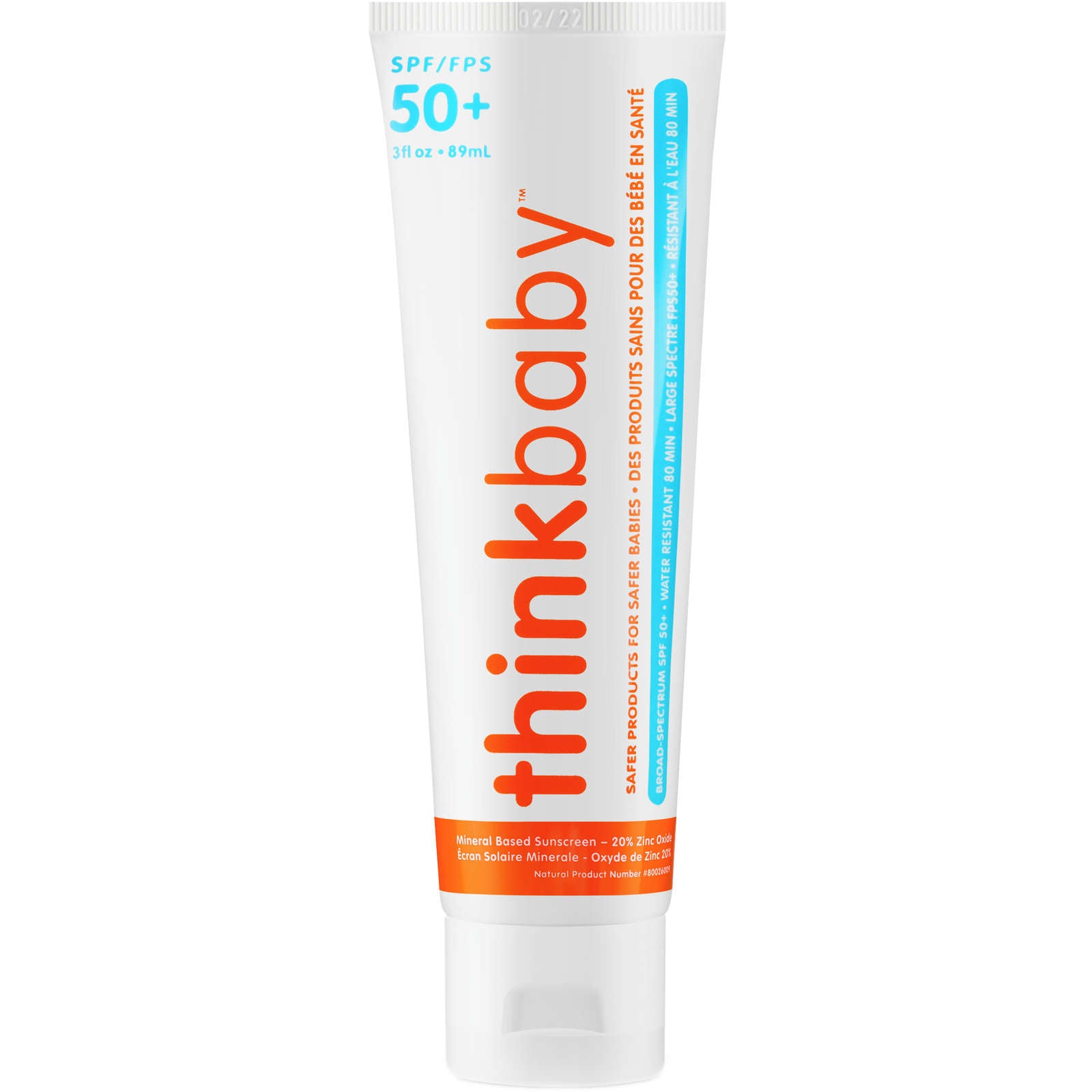 Thinkbaby Safe Mineral Sunscreen SPF 50+