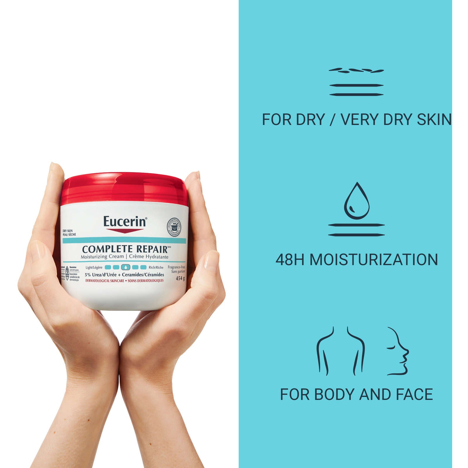 Complete Repair Daily Moisturizing Body Cream for Dry to Very Dry Skin