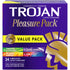 Pleasure Pack Assorted Lubricated Condoms, Extra Stimulating