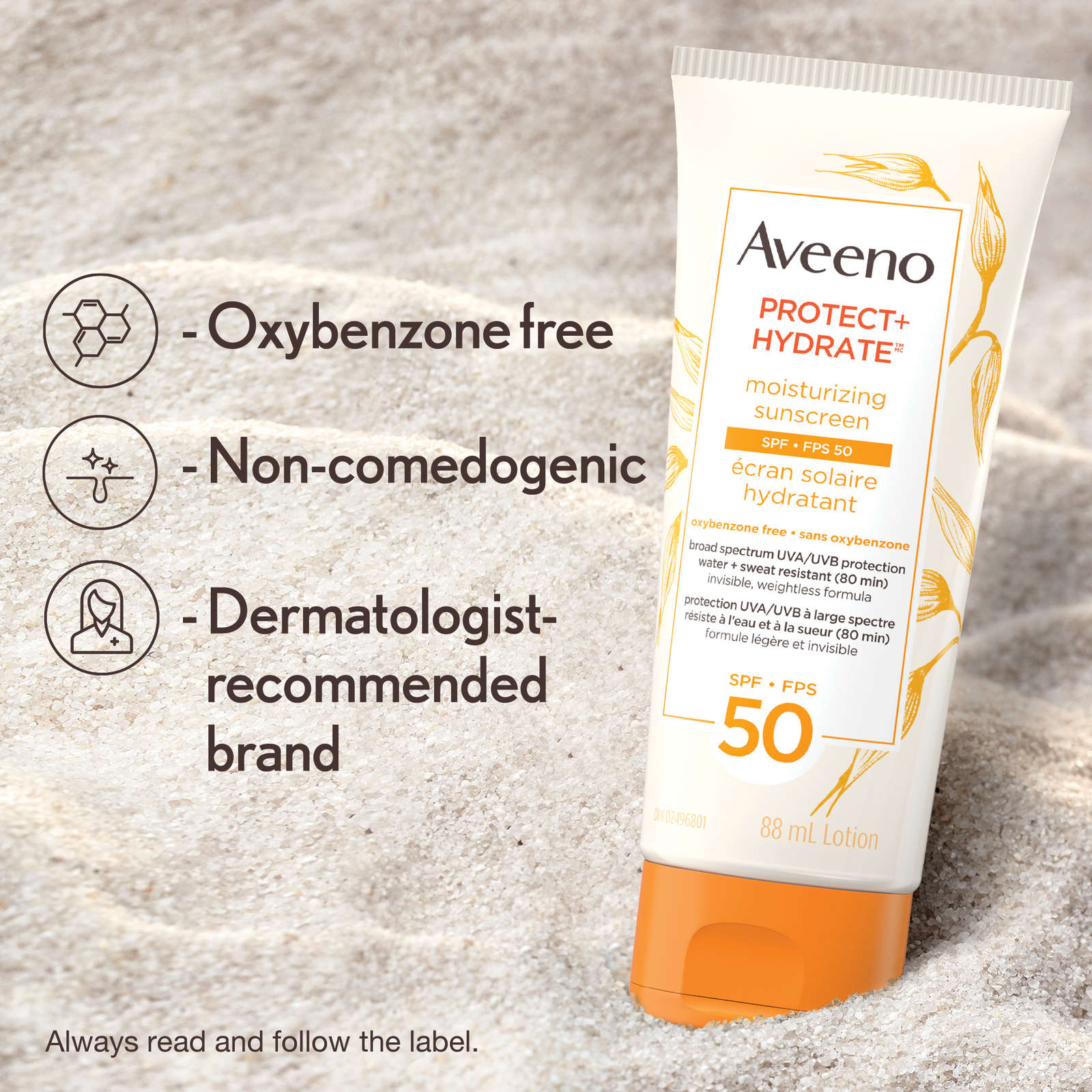 Protect & Hydrate Moisturizing Sunscreen SPF 50