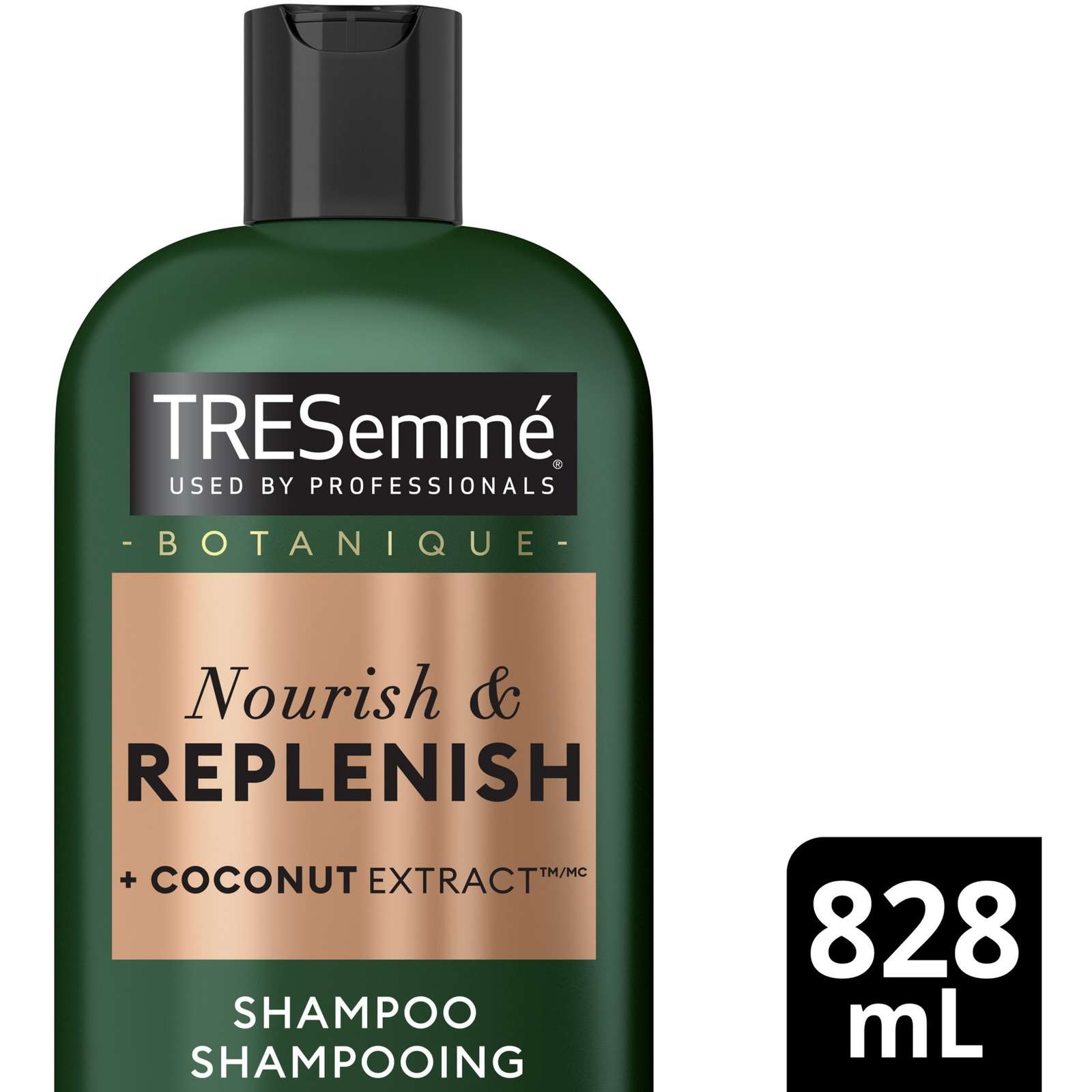 Botanique Nourish & Replenish Shampoo for dry hair + Coconut Extract formulated with Pro Style Technology™