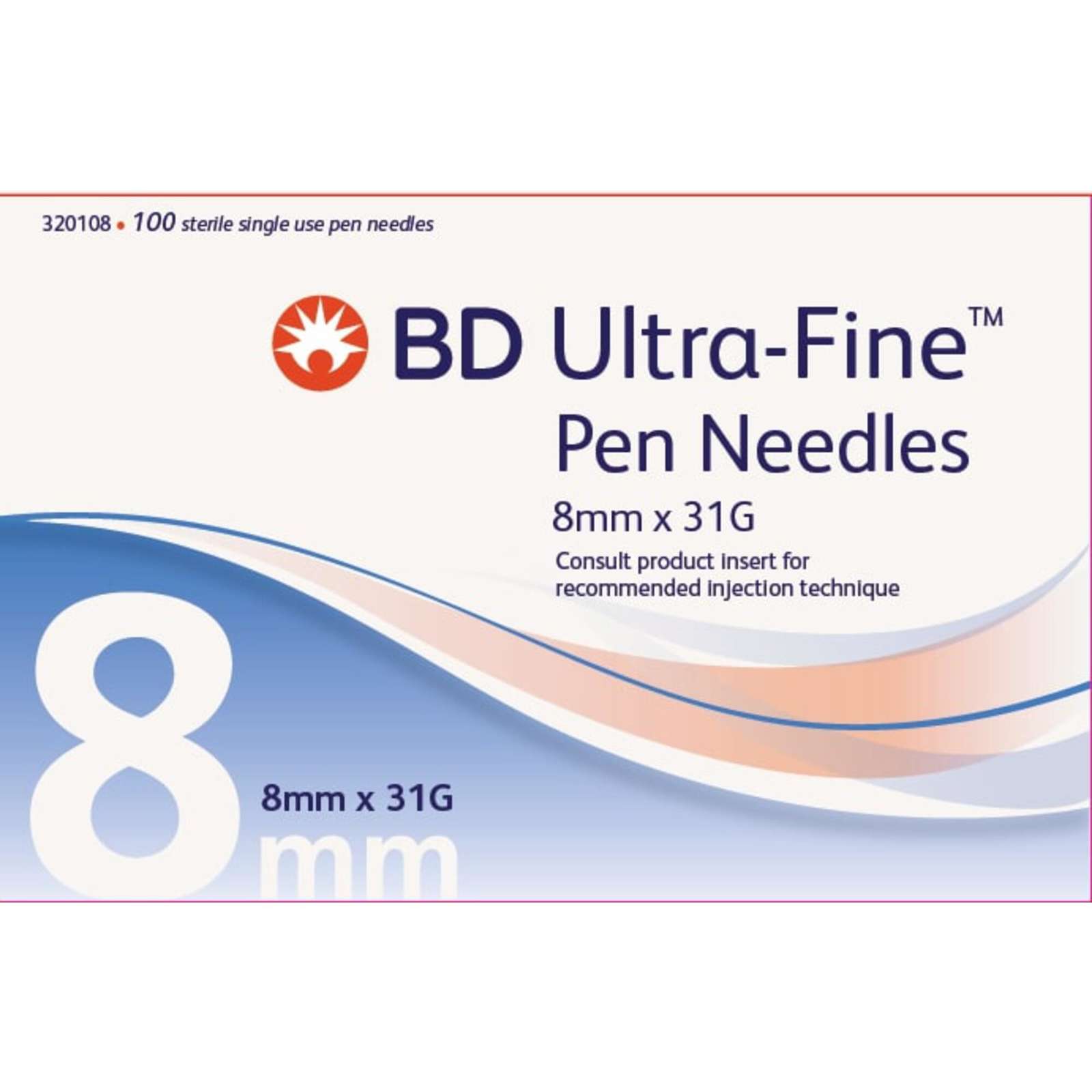 Ultra-Fine Pen Needle 8mm 31G