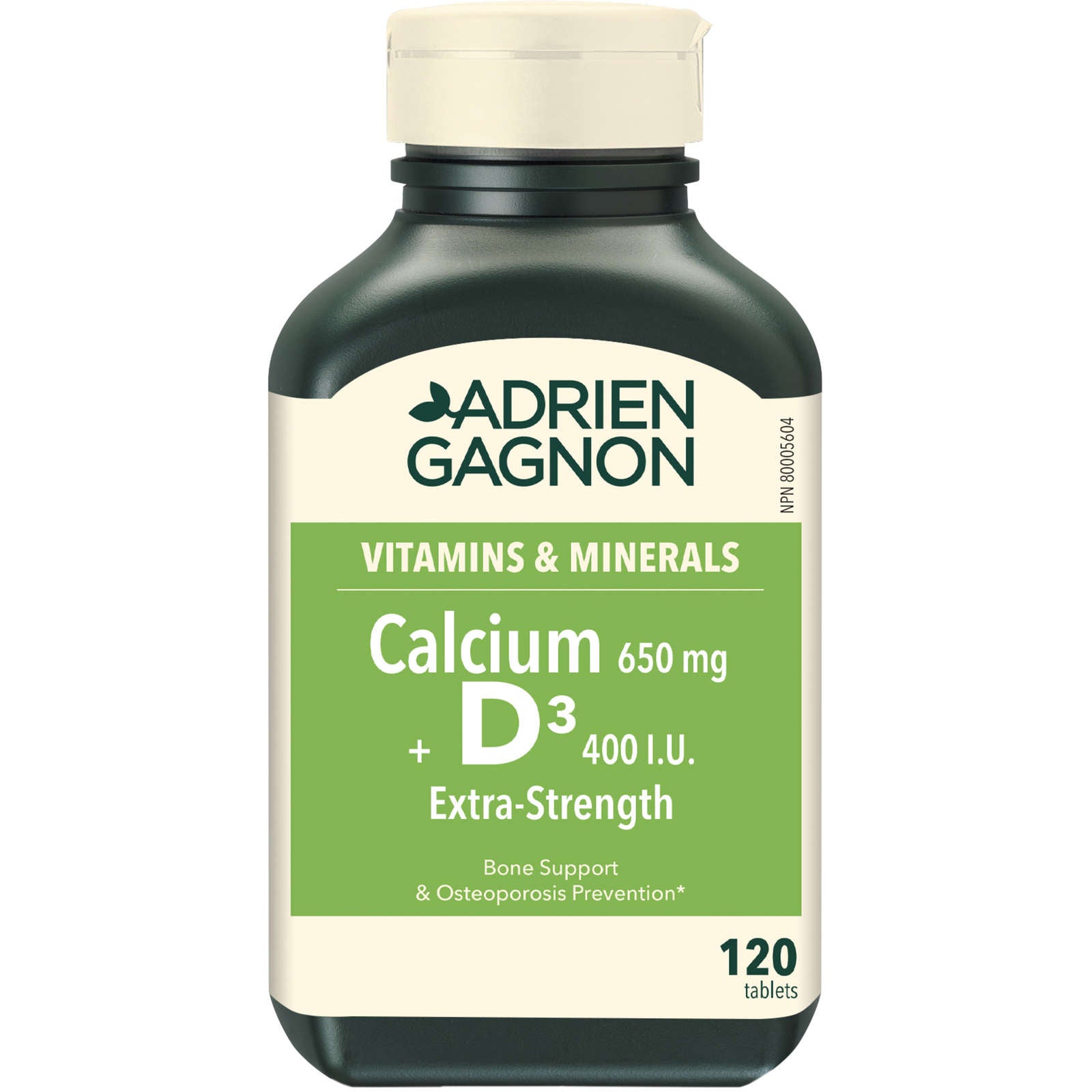 Calcium Extra Strength 650 Mg + Vitamin D