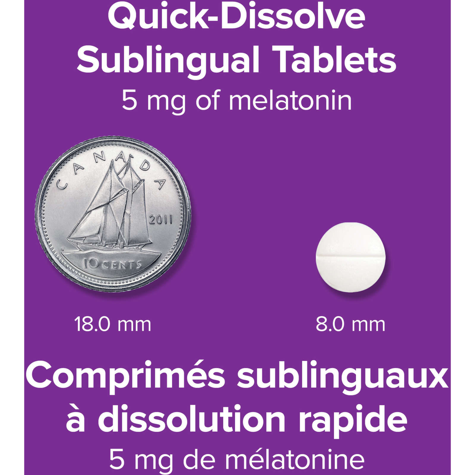 Melatonin Extra Strength Quick Dissolve 5 mg