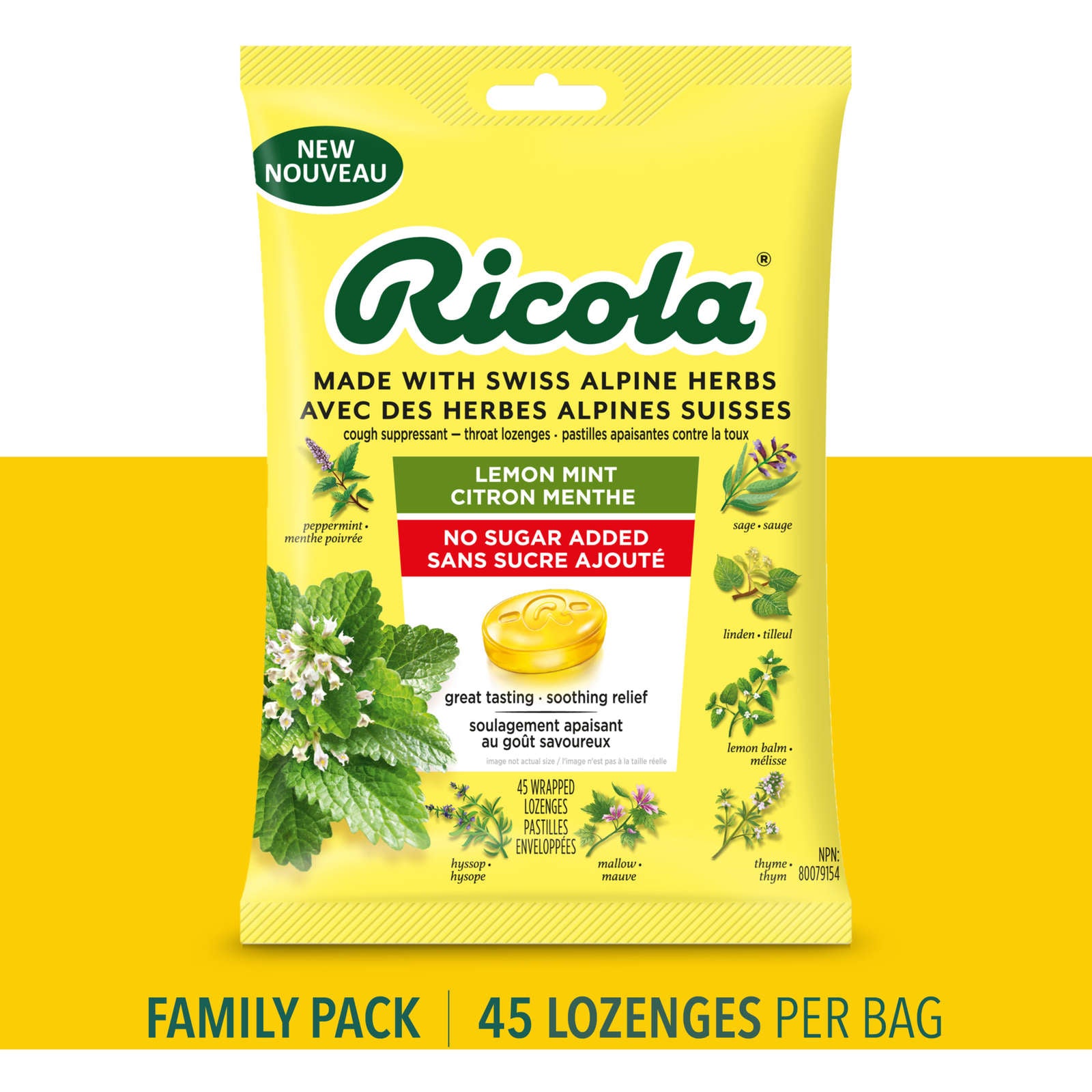 Ricola Bag - Lemon Mint NSA