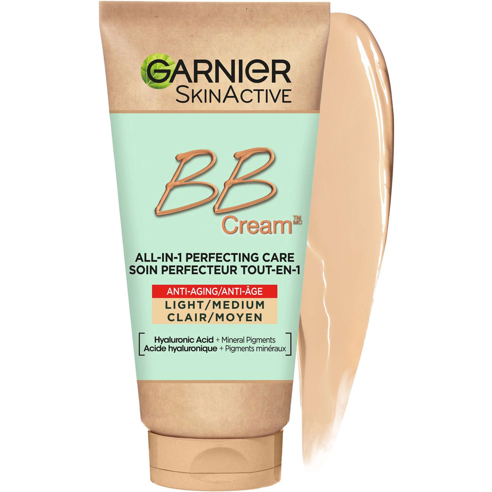 SkinActive BB Cream Anti-Aging with Hyaluronic Acid & Aloe