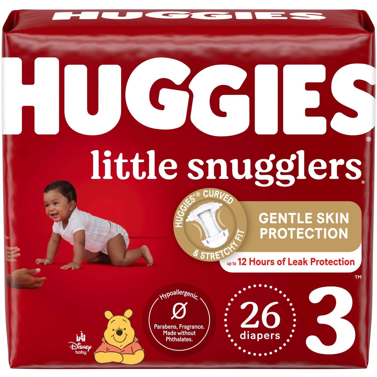 Little Snugglers Diapers, Size 3