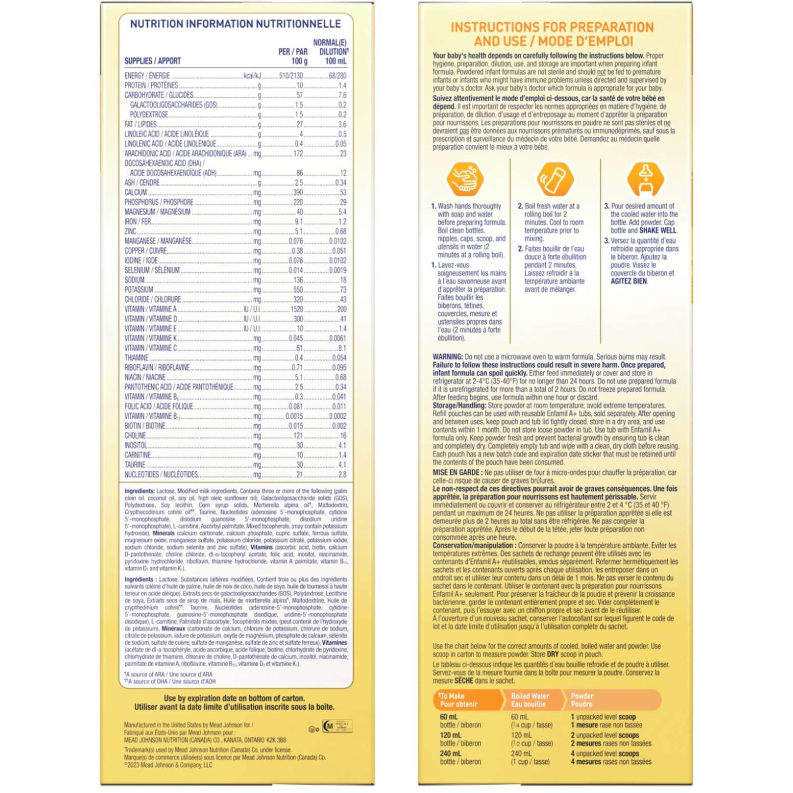 Enfamil A+, Powder Refill Box, 992 Gr