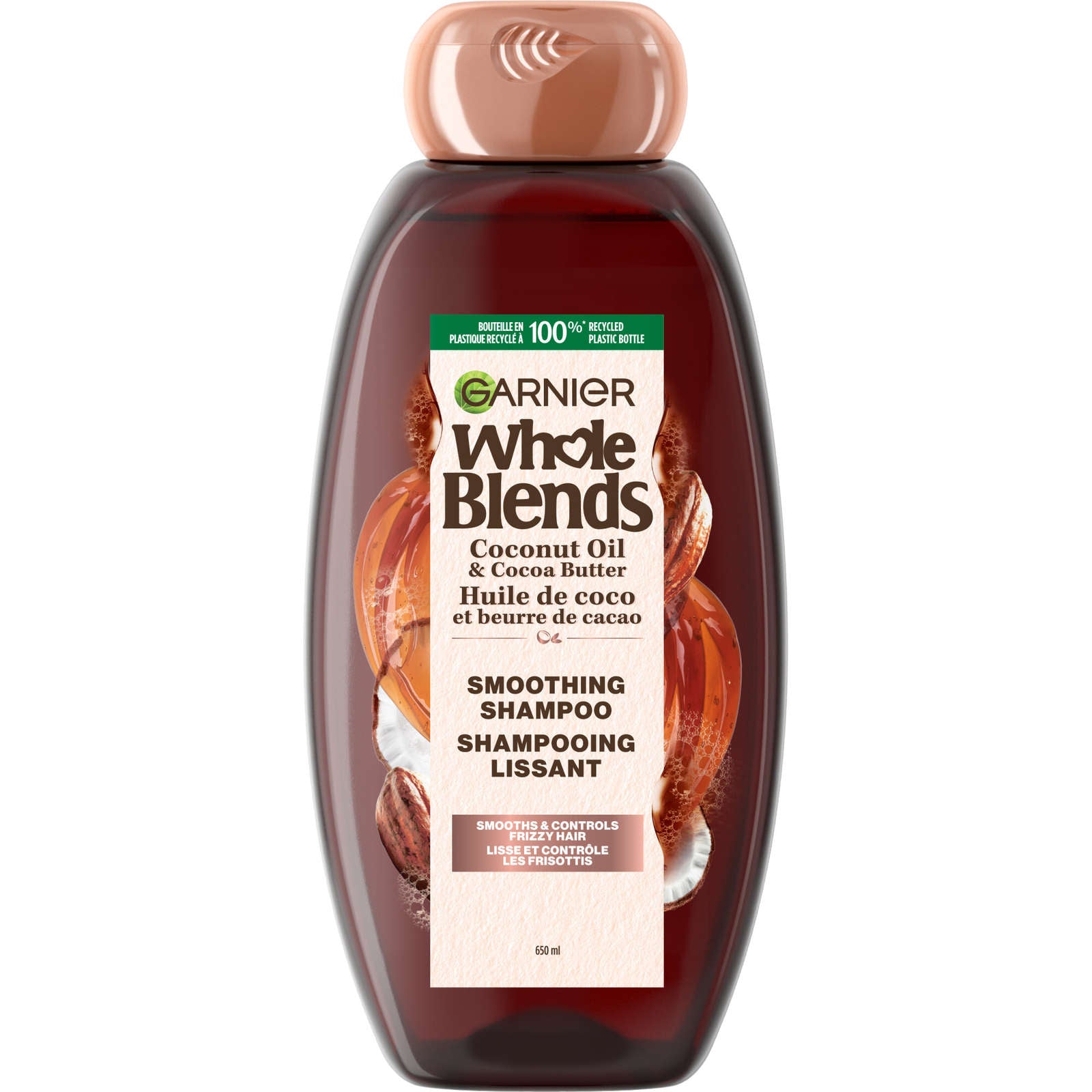 Whole Blends Shampoo, For Frizzy Hair, Coconut Oil & Cocoa Butter