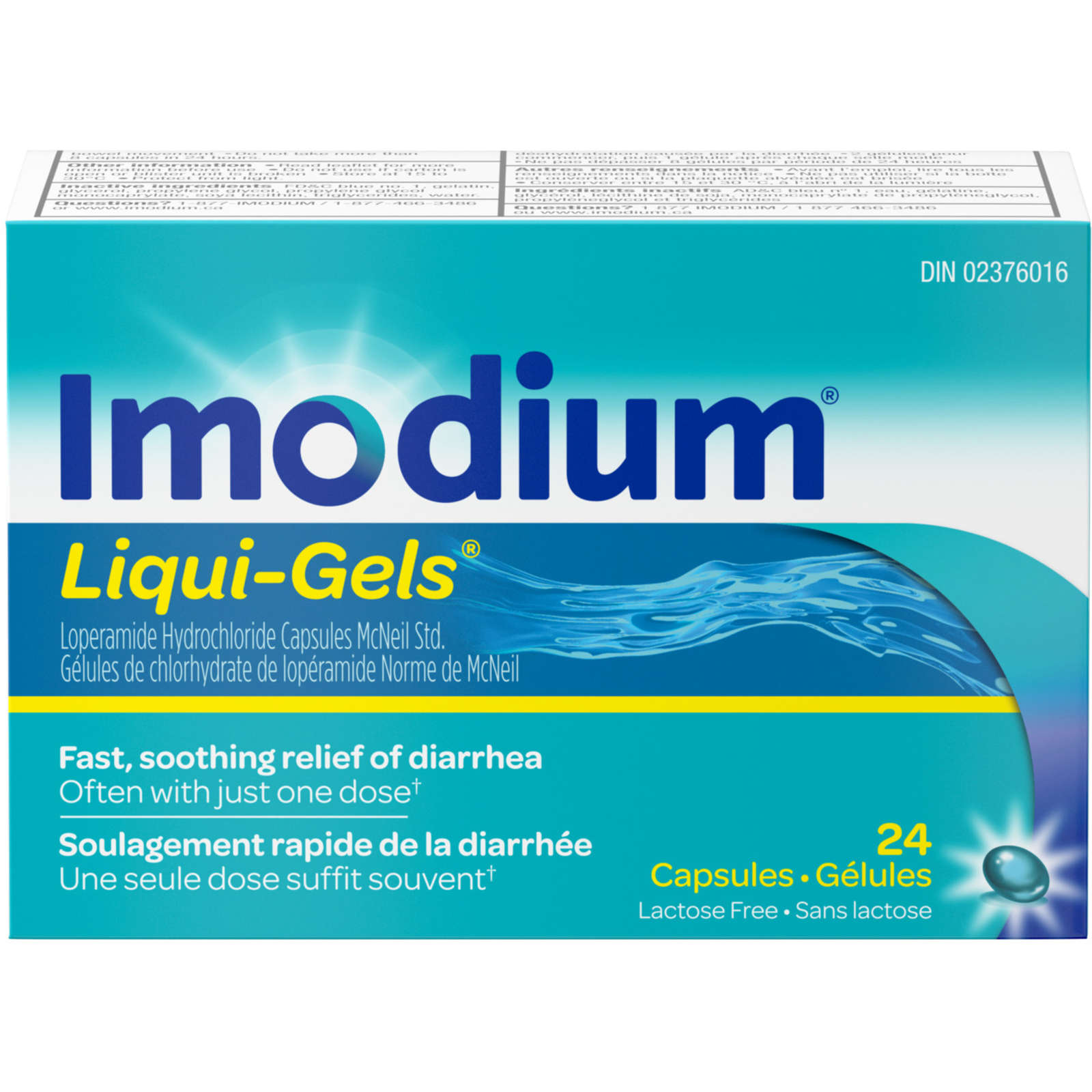 Diarrhea Relief, Liqui-Gels  24 ea