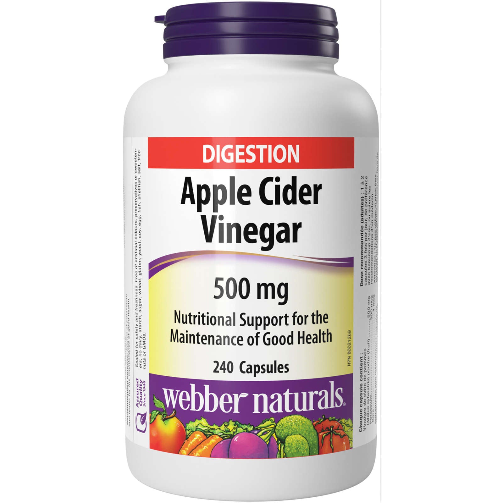 Apple Cider Vinegar 500 mg