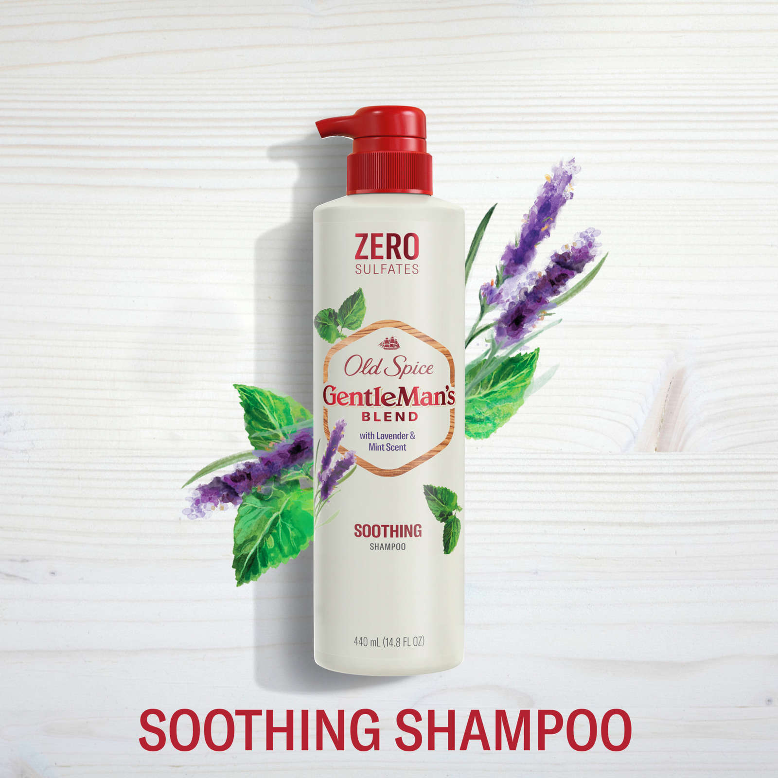 Gentleman’s Blend Soothing Men's Shampoo with Lavender & Mint Scent