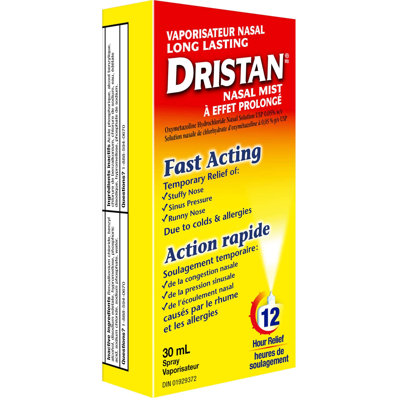 Nasal Mist Spray Long Lasting 30 ml