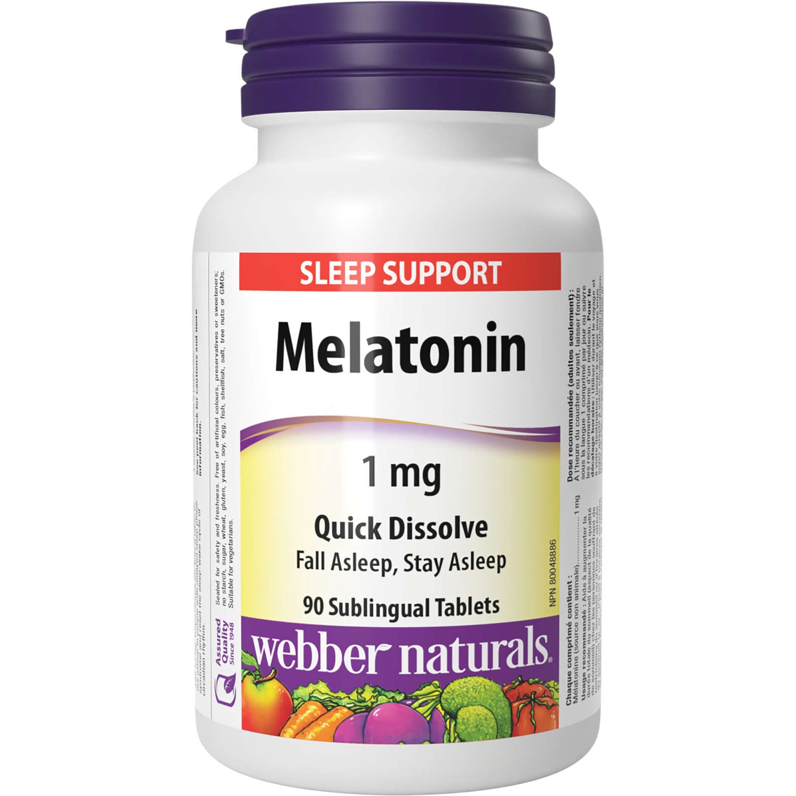 Melatonin Quick Dissolve 1 mg