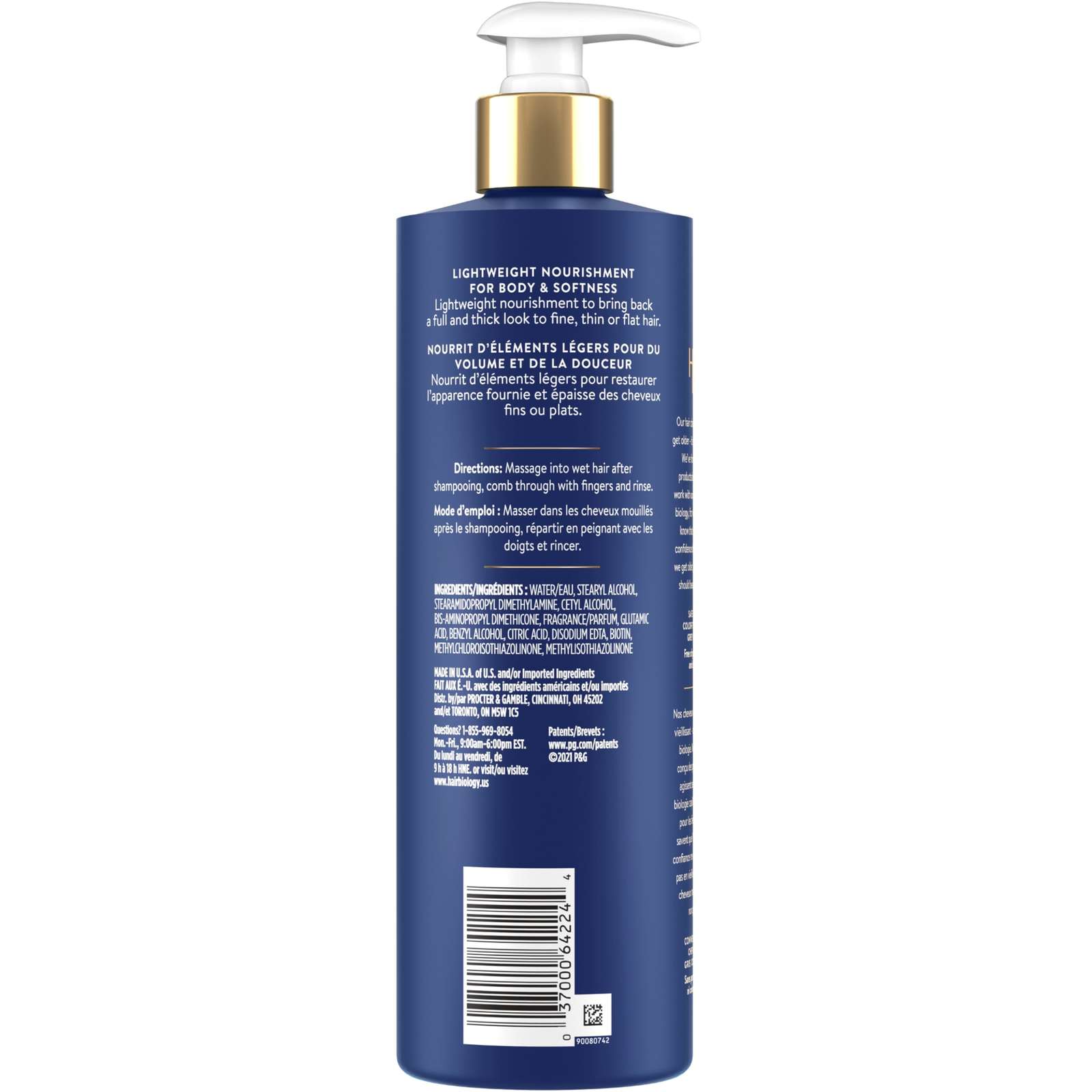 Volumizing Conditioner with Biotin – Full & Vibrant for fine or thin hair – 380mL