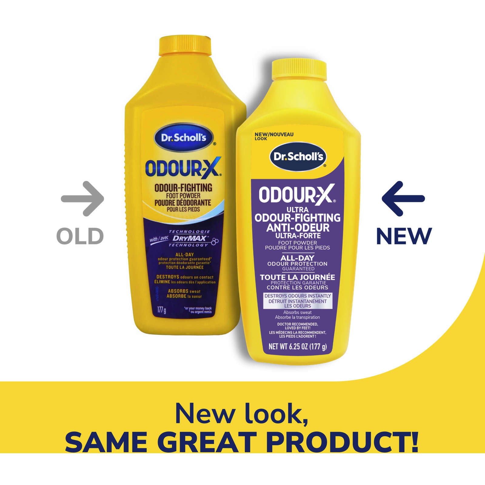 Dr. Scholl’s® Odour Destroyers® Odour-Fighting Foot Powder