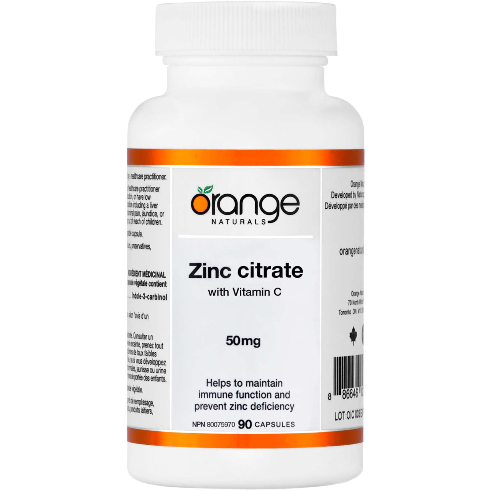 Zince Citrate W Vit. C