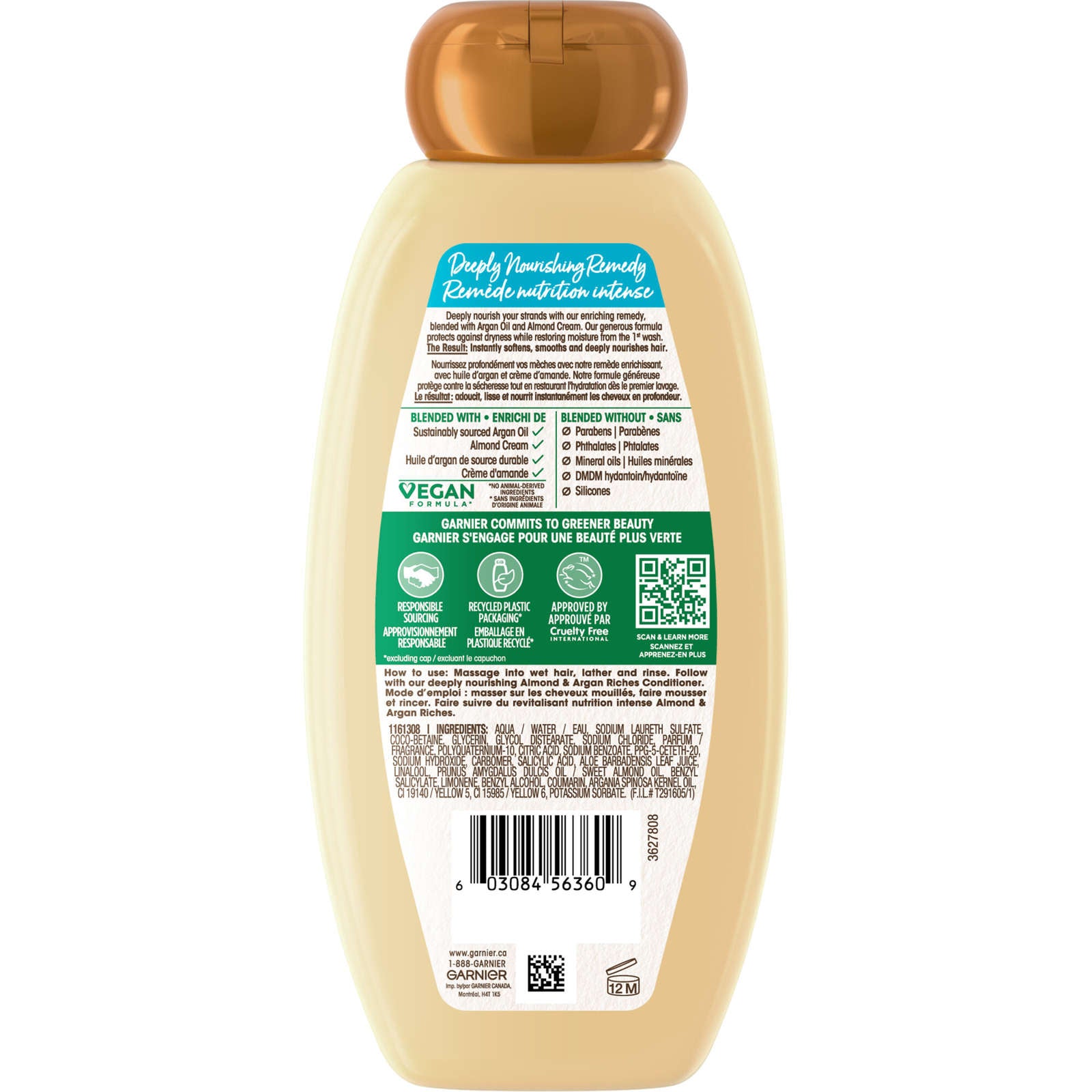 Whole Blends Shampoo, For Dry Hair, Almond & Argan Oil