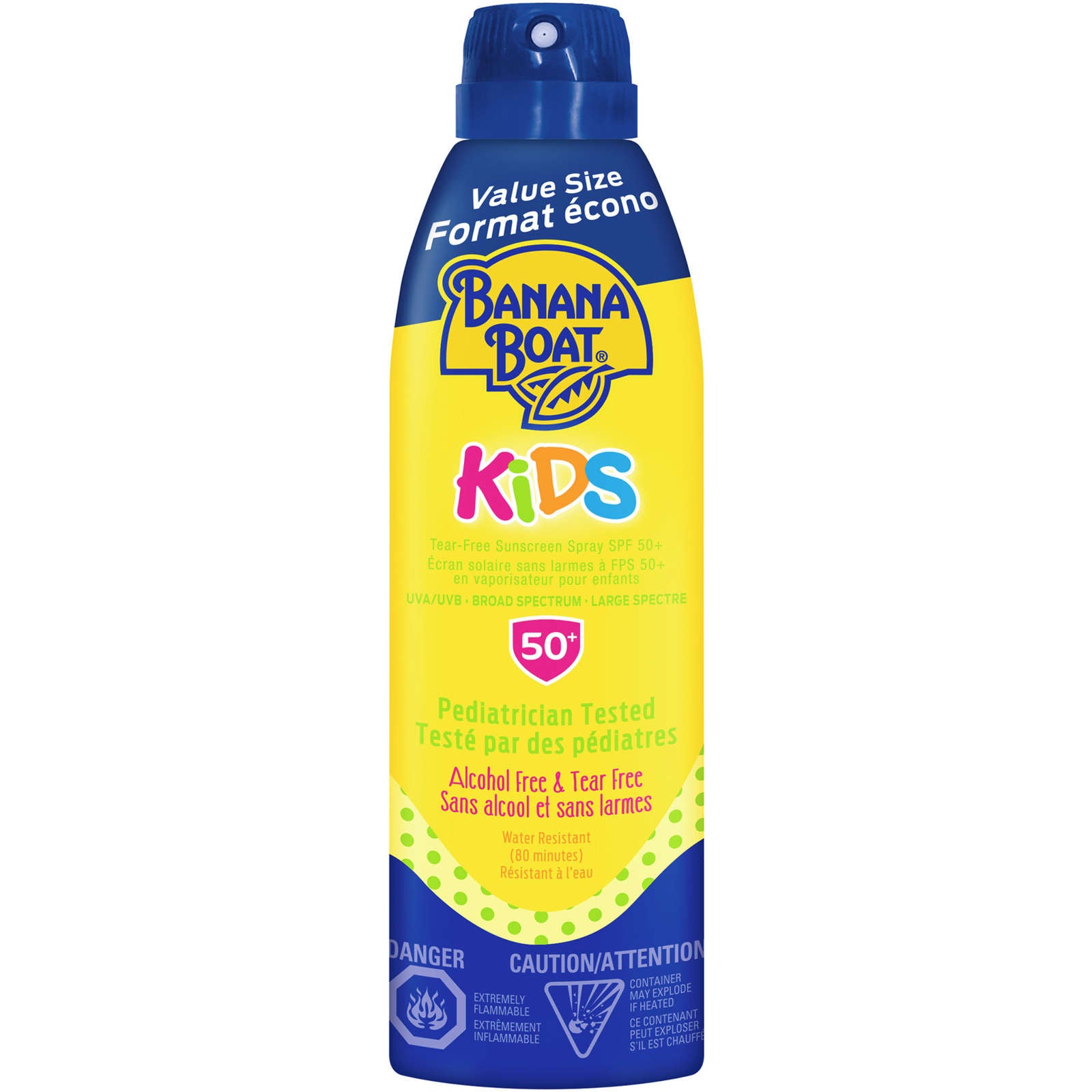 Kids Tear Free Sunscreen Spray Spf 50+